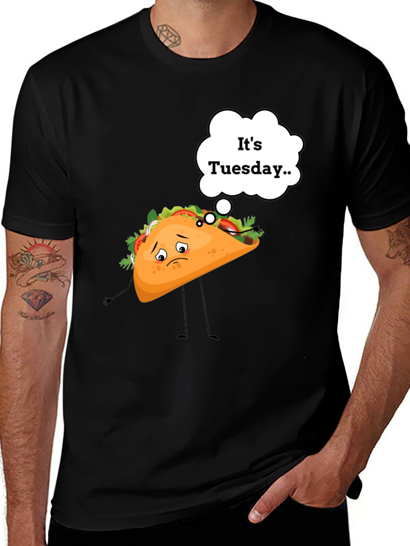 Variant 5 of Taco Tuesday Graphic T-Shirt