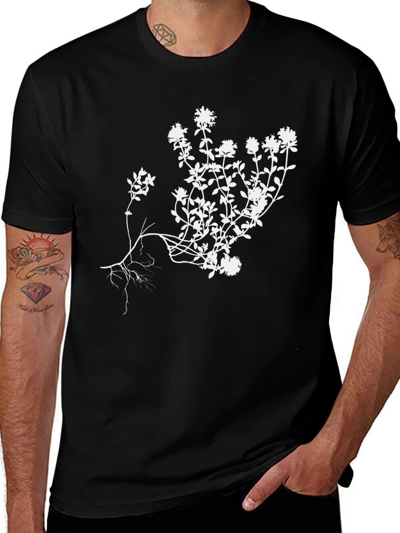 Variant 5 of Black Thyme Herb T-Shirt