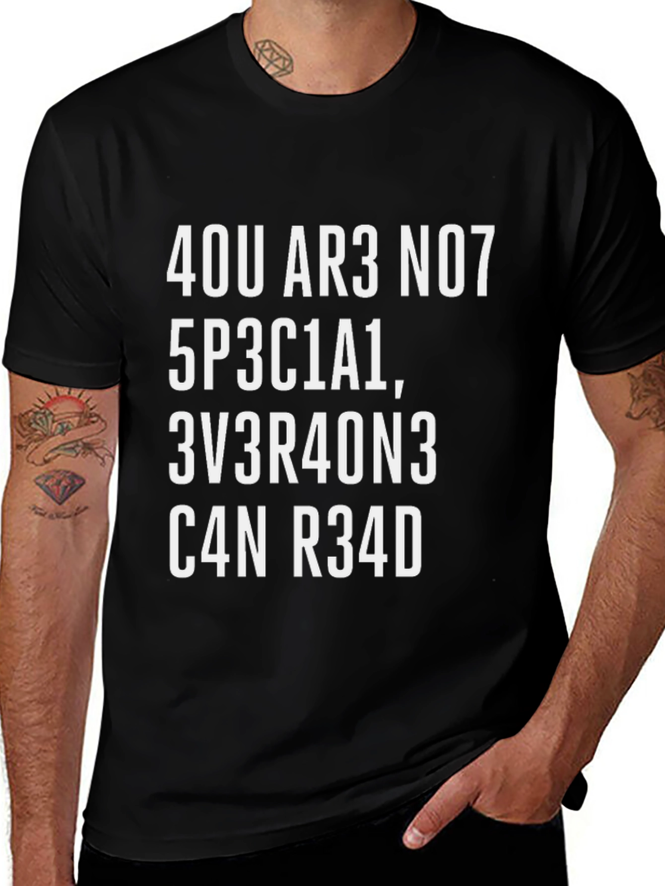 Leet Speak T-Shirt - Are You Not Special?