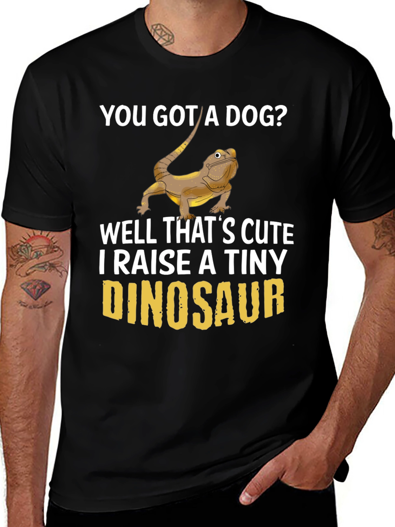 Variant 24 of You Got a Dog? Bearded Dragon T-Shirt