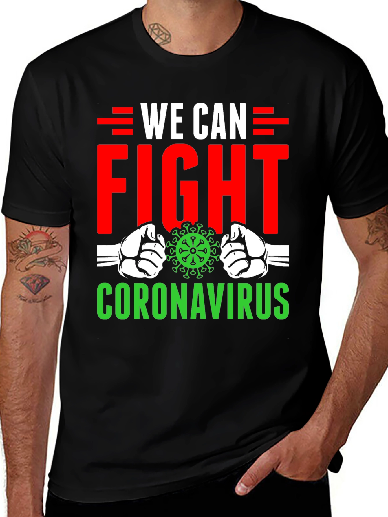 Fight Coronavirus T-Shirt - Stand United!