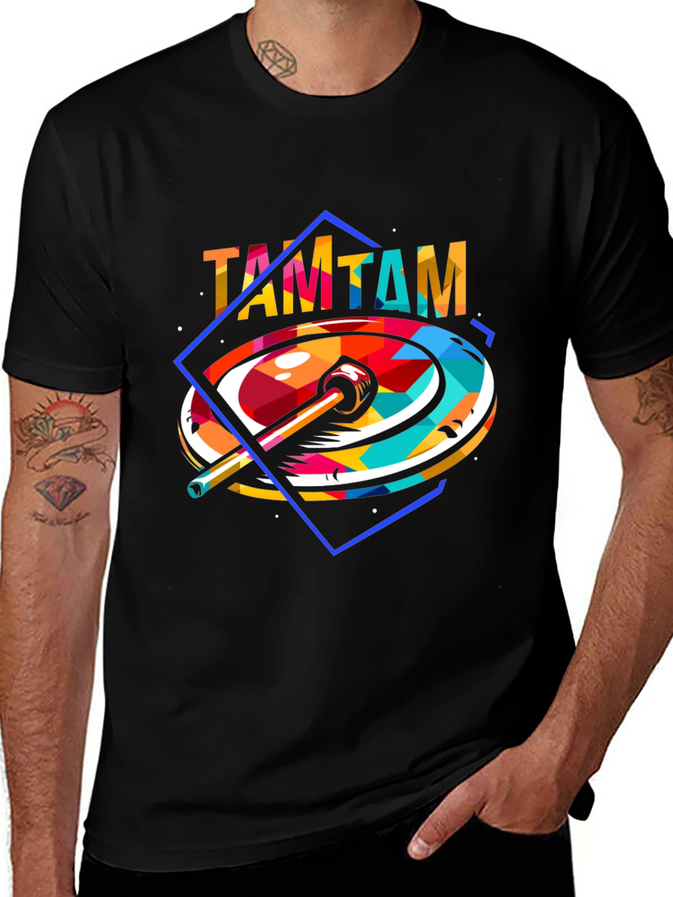 Variant 11 of Abstract TAMTAM Graphic T-Shirt