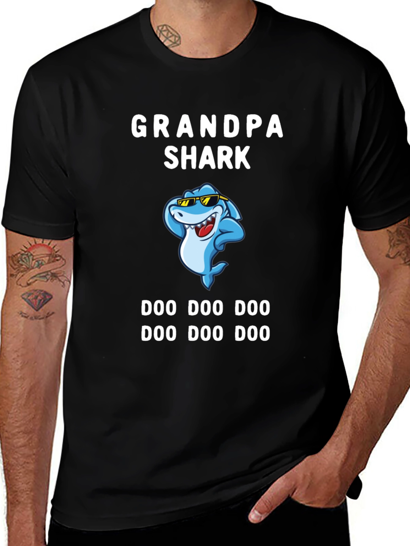 Grandpa Shark Doo Doo T-Shirt