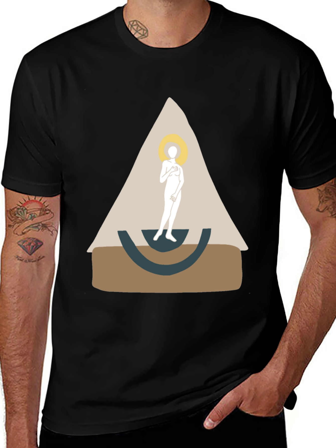 Variant 22 of Geometric Figure Tee