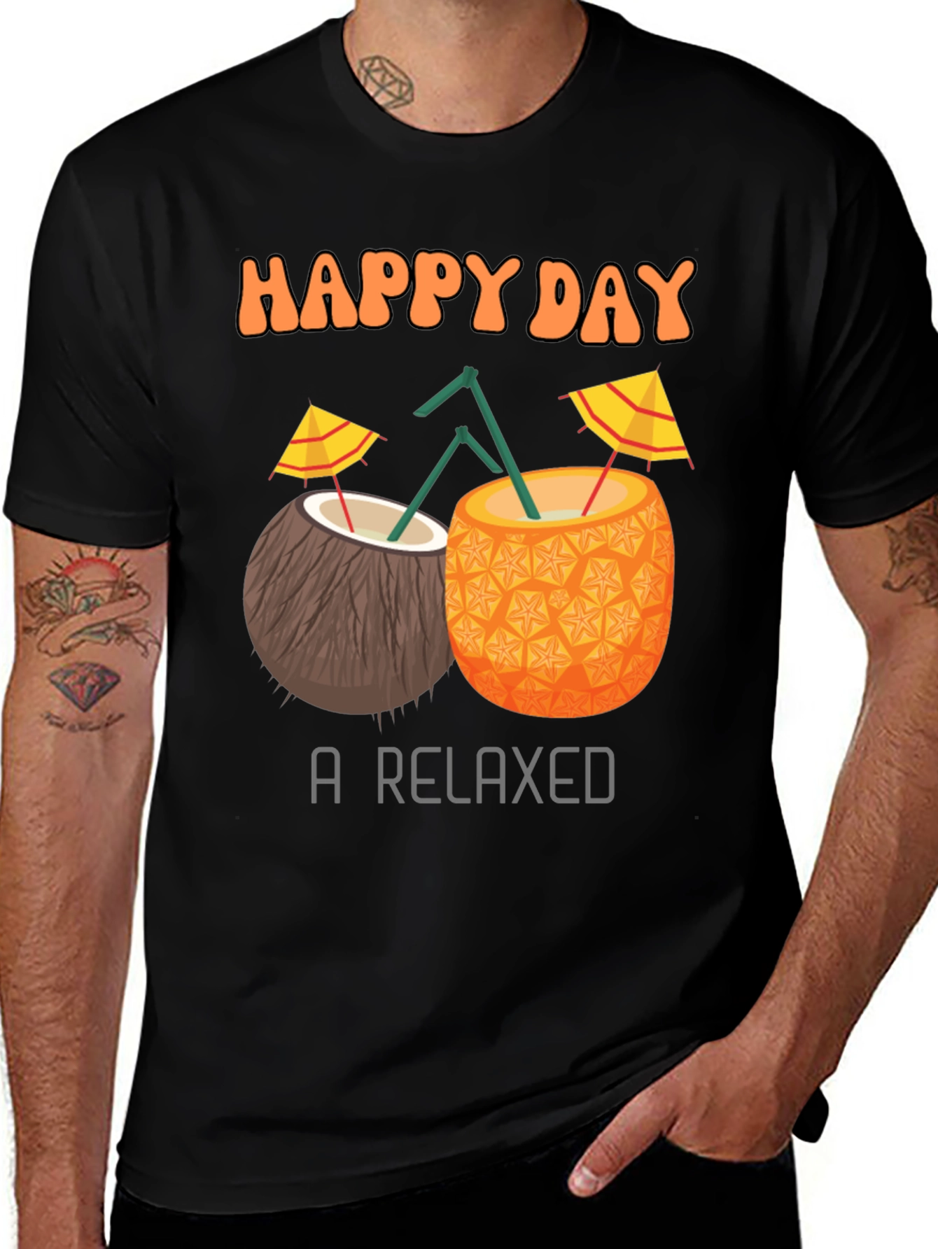 Variant 7 of Happy Day Relaxed T-Shirt