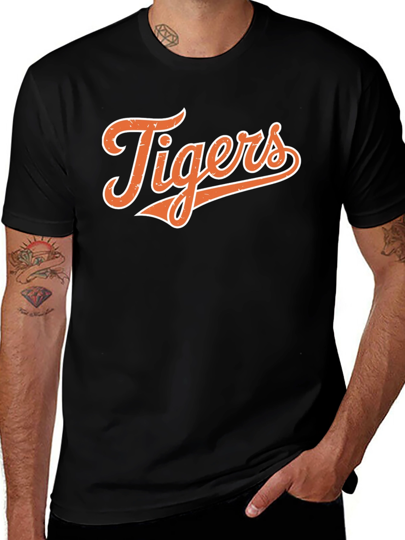 Detroit Tigers Graphic Tee - Baseball Fan Apparel