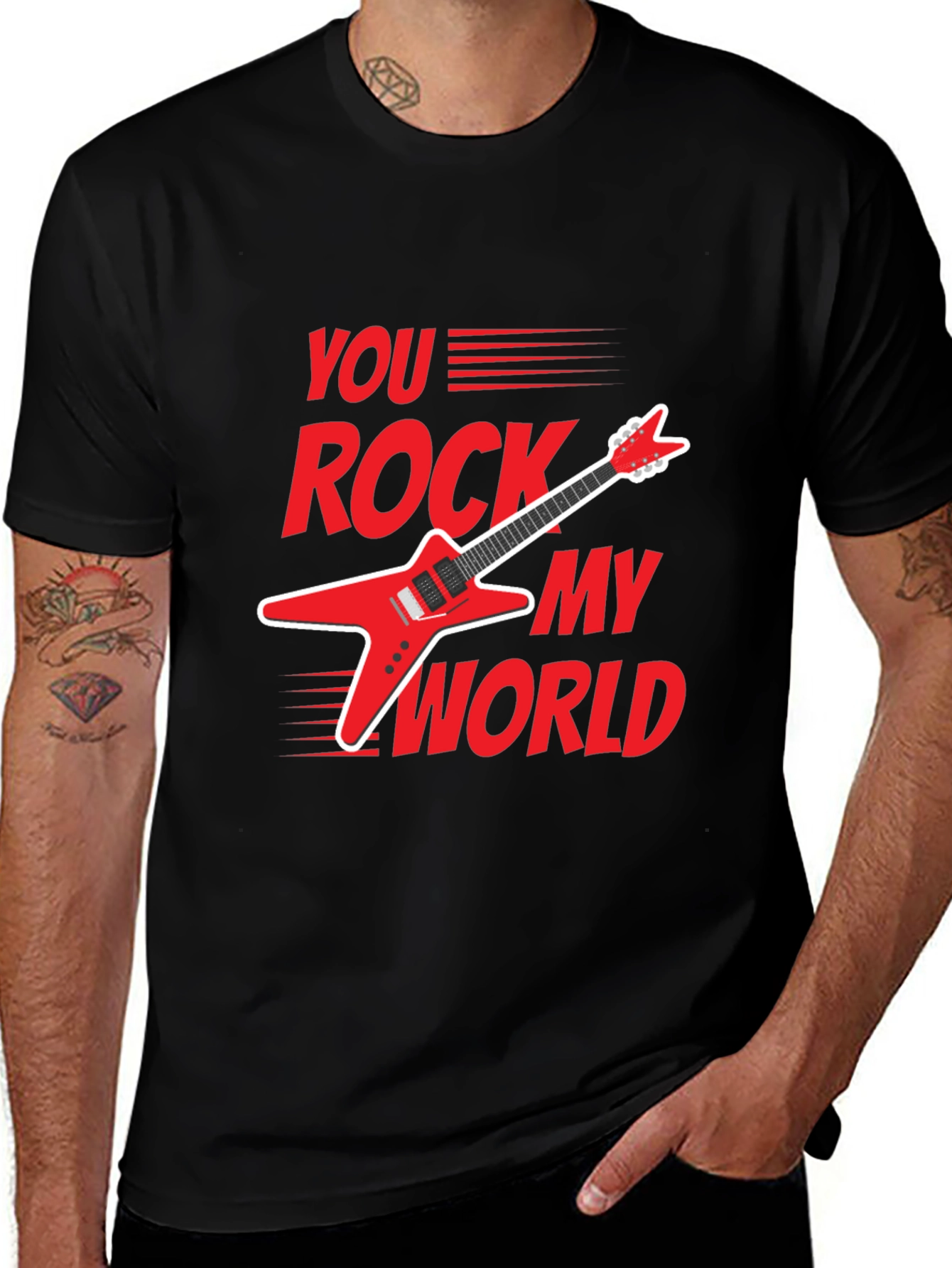 Variant 2 of You Rock My World Graphic Tee