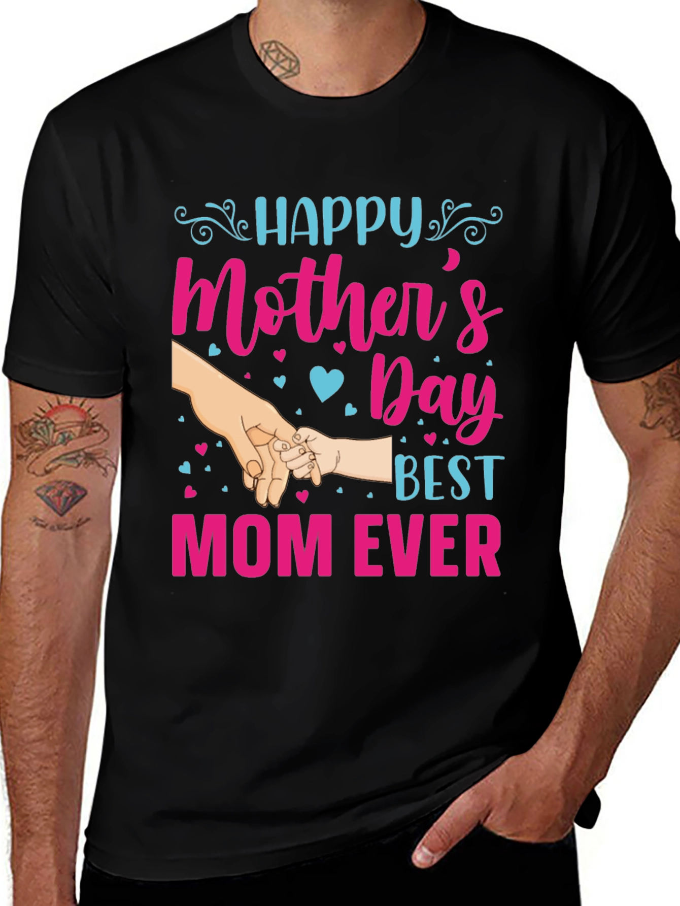 Happy Mother's Day T-Shirt - Best Mom Ever