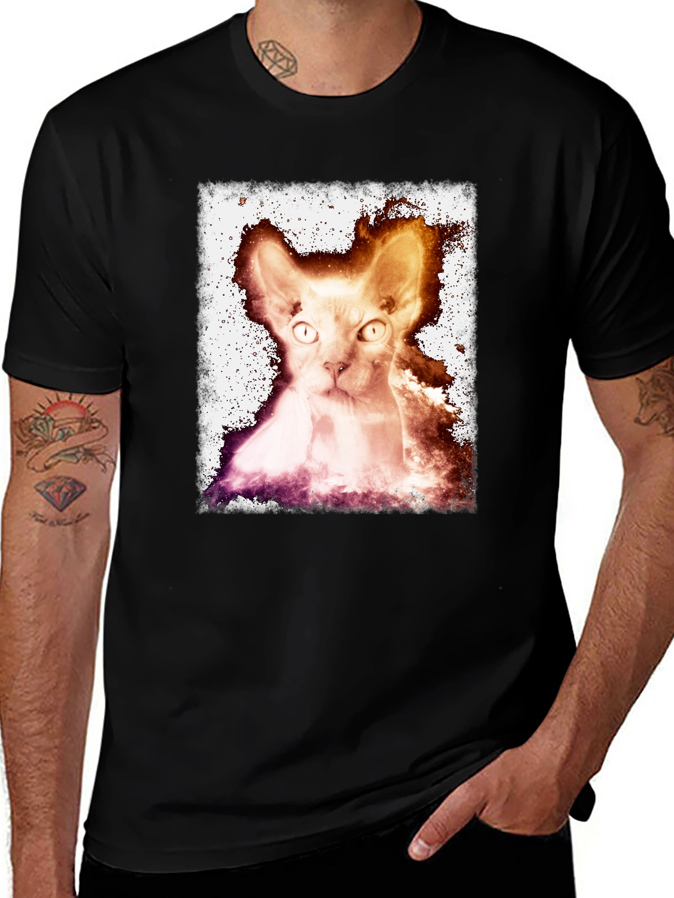 Sphynx Cat T-Shirt - Unique Graphic Tee