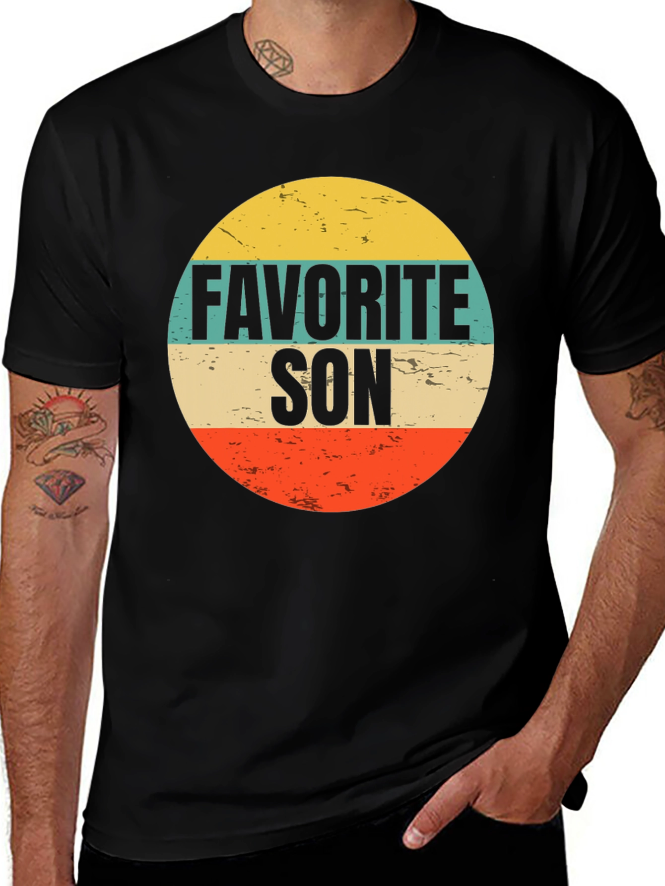 Variant 11 of Favorite Son T-Shirt - Retro Style