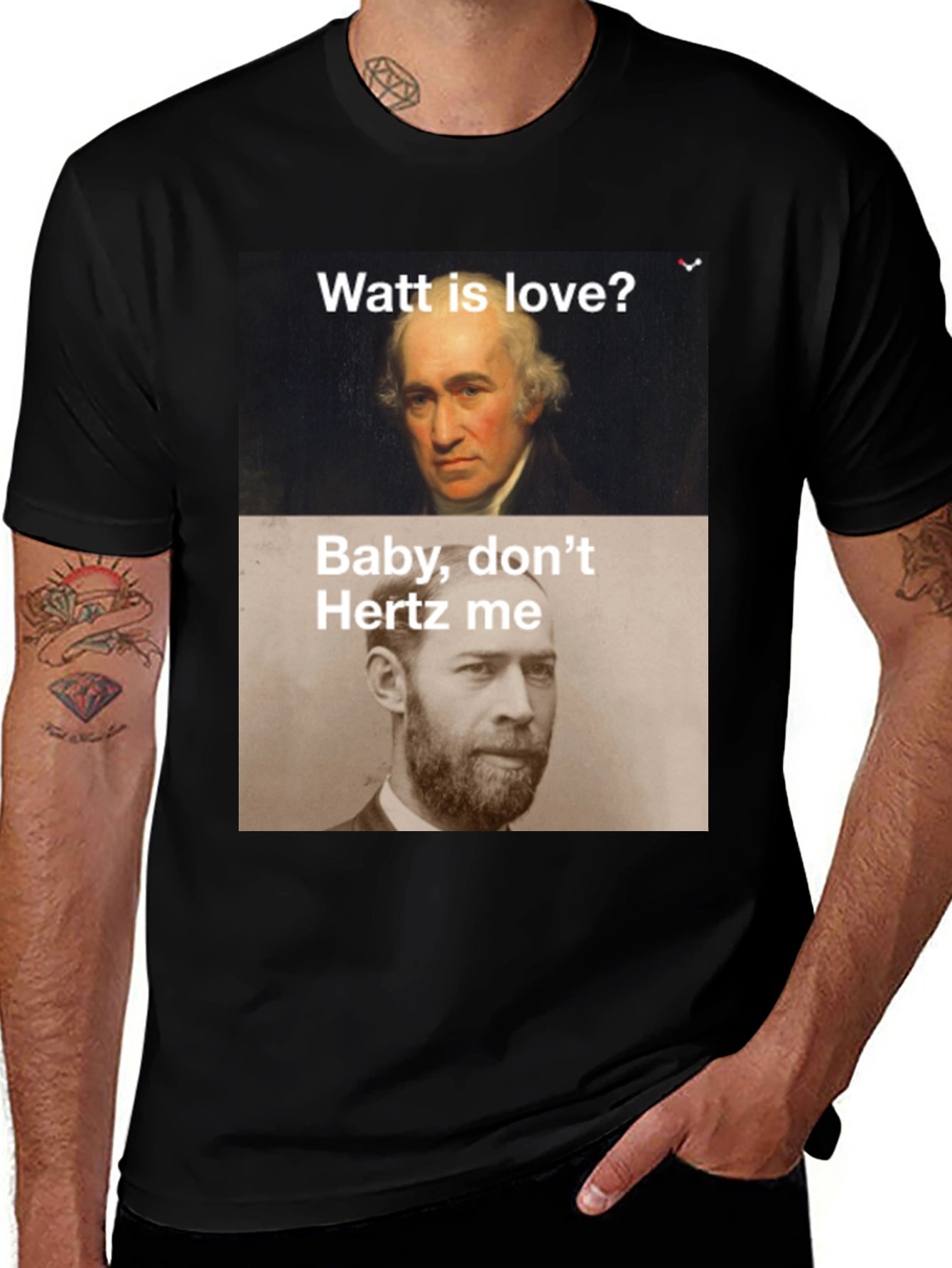 Watt is Love? T-Shirt - Funny Science Tee