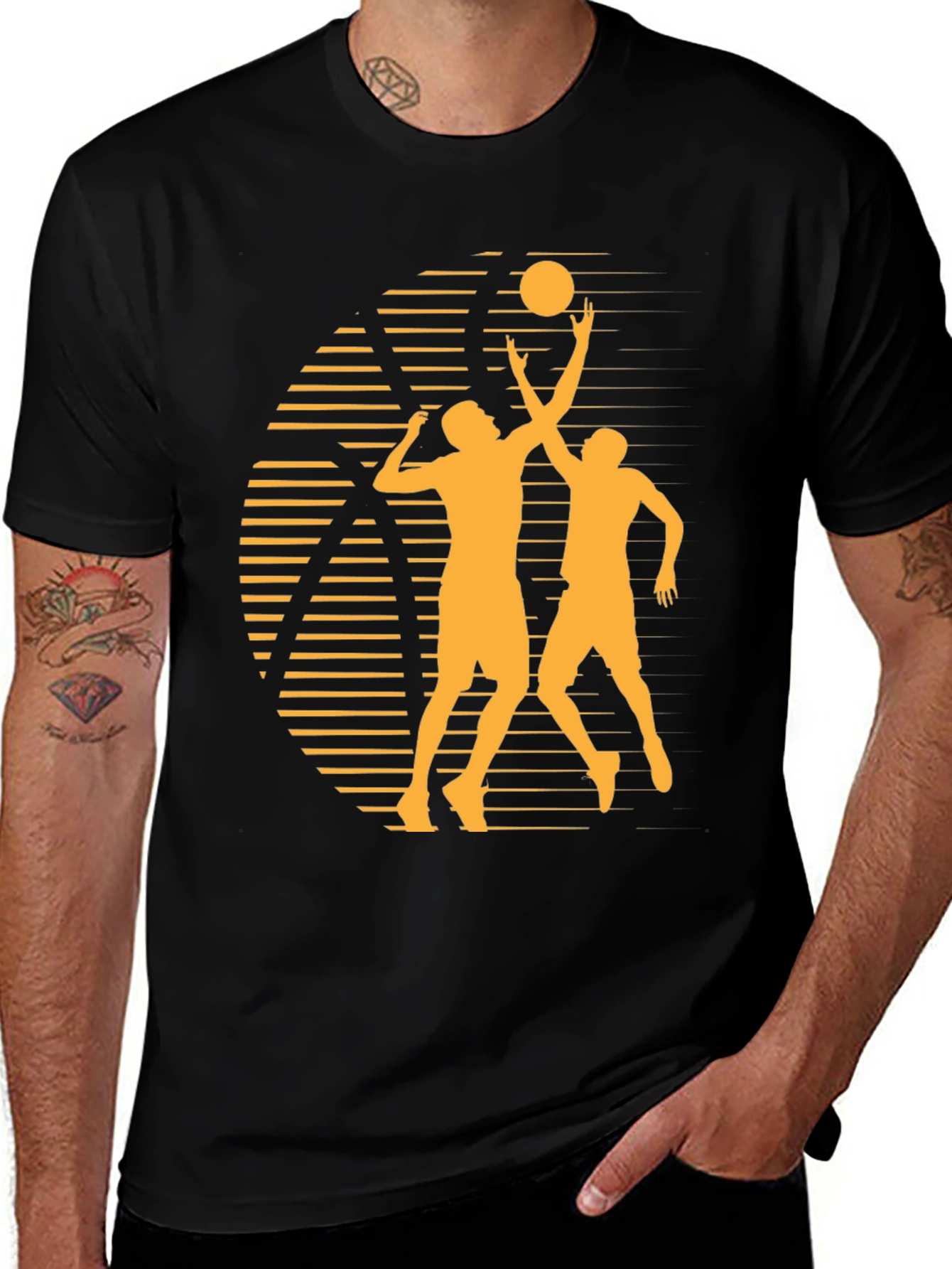 Variant 29 of Basketball Graphic Tee - Stylish Sportswear