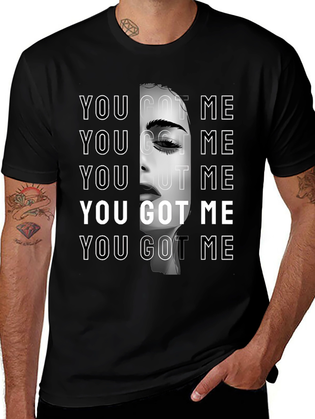 Variant 6 of You Got Me Graphic Tee