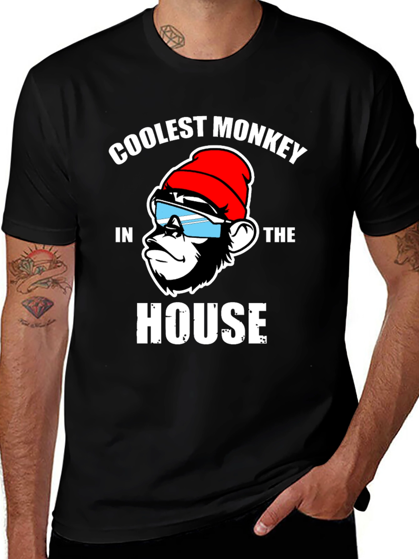Coolest Monkey in the House T-Shirt