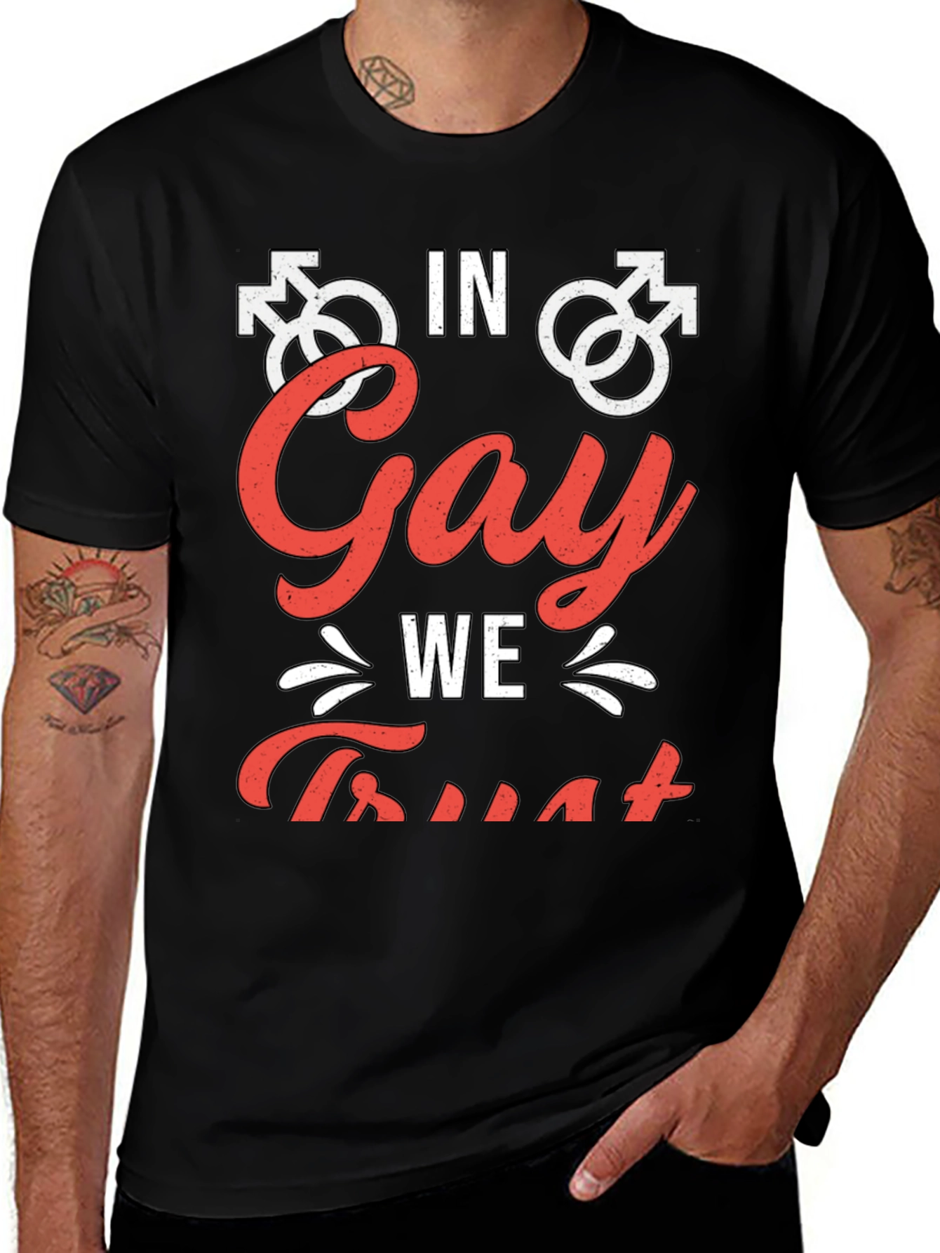 In Gay We Trust T-Shirt, Pride Apparel