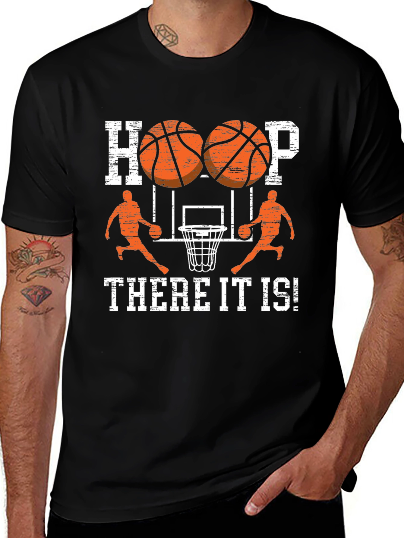Variant 6 of Hoop There It Is! Graphic T-Shirt