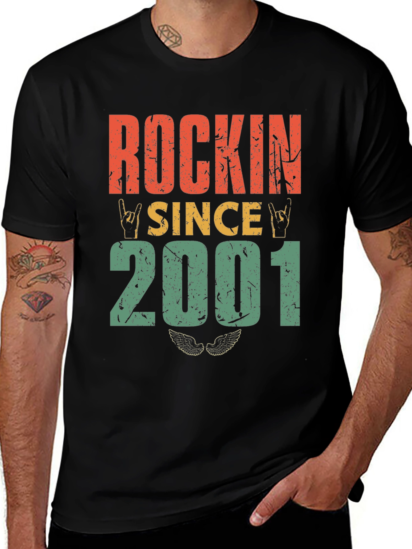 Variant 21 of Rockin' Since 2001 Graphic T-Shirt