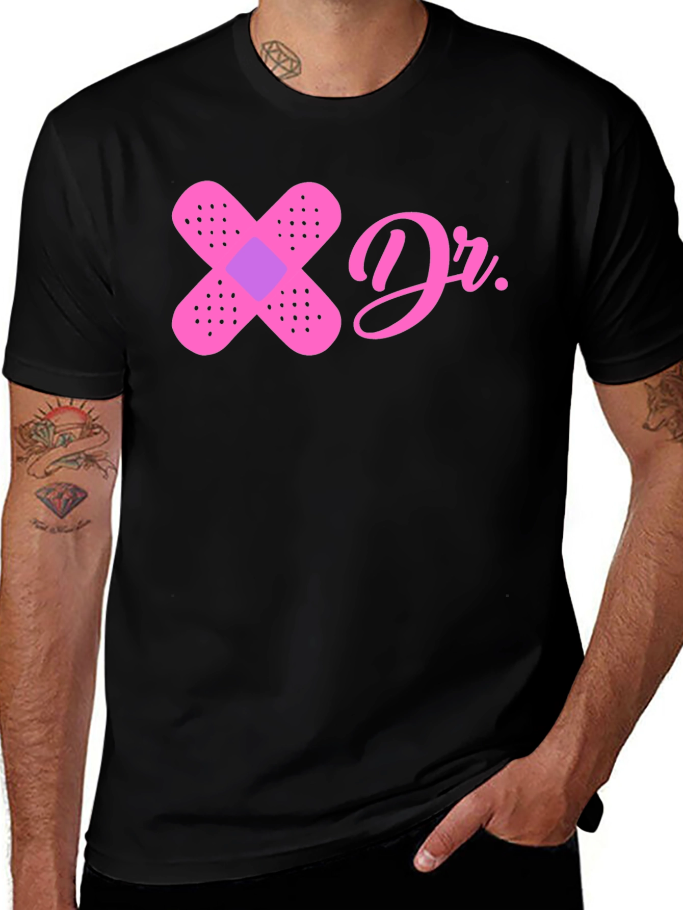 XOXO Dr. T-Shirt - Bandage Design Novelty Tee
