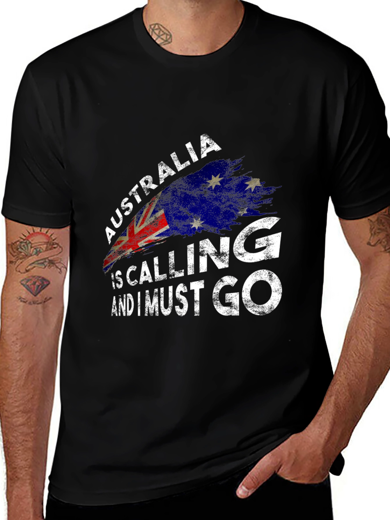 Australia Calling Graphic Tee