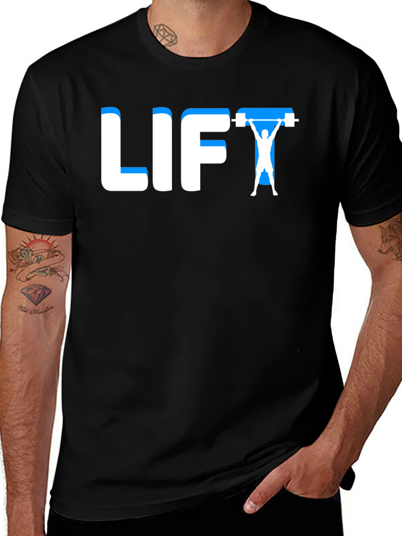 Variant 8 of LIFT Graphic T-Shirt - Black