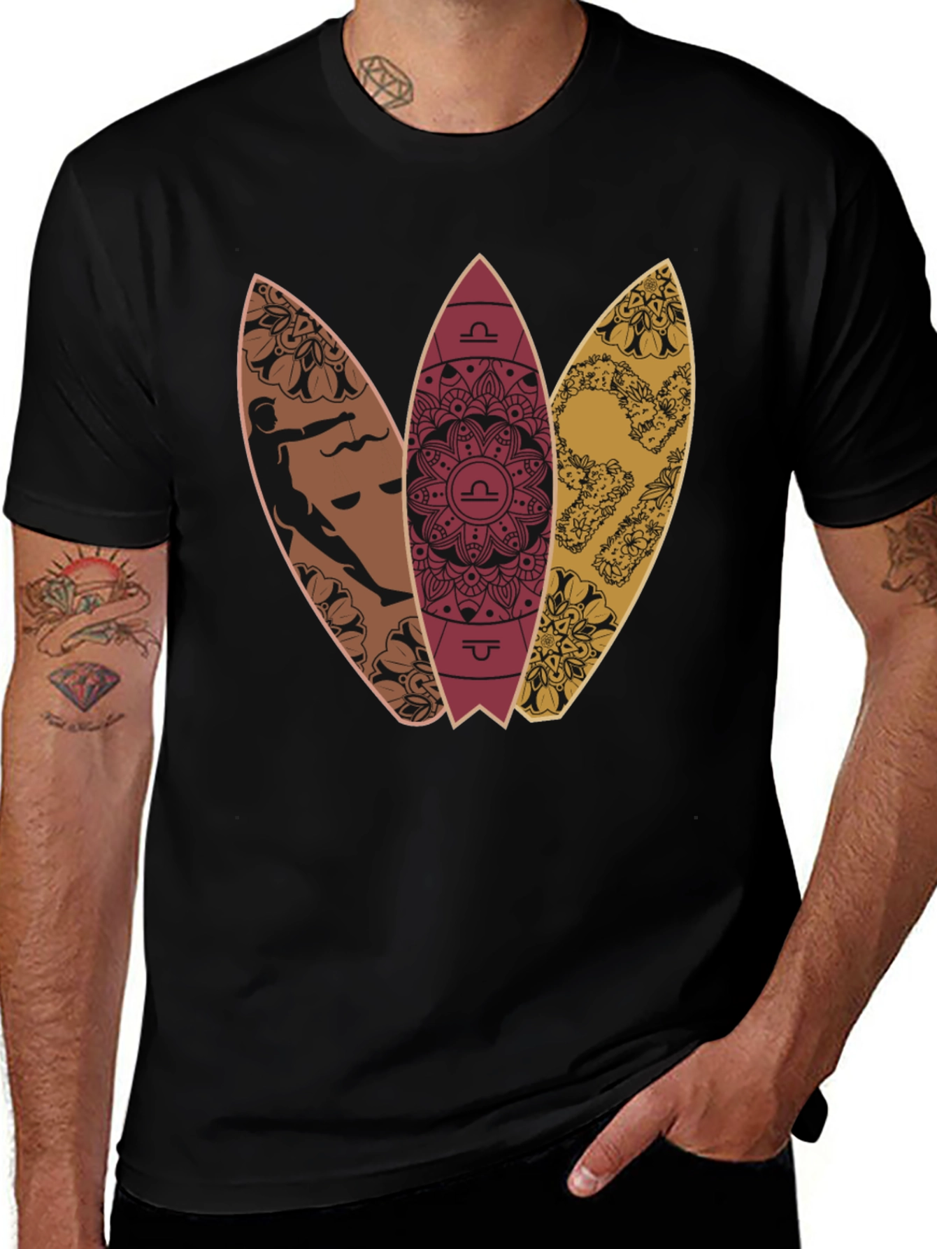 Variant 27 of Libra Surfboards Graphic Tee