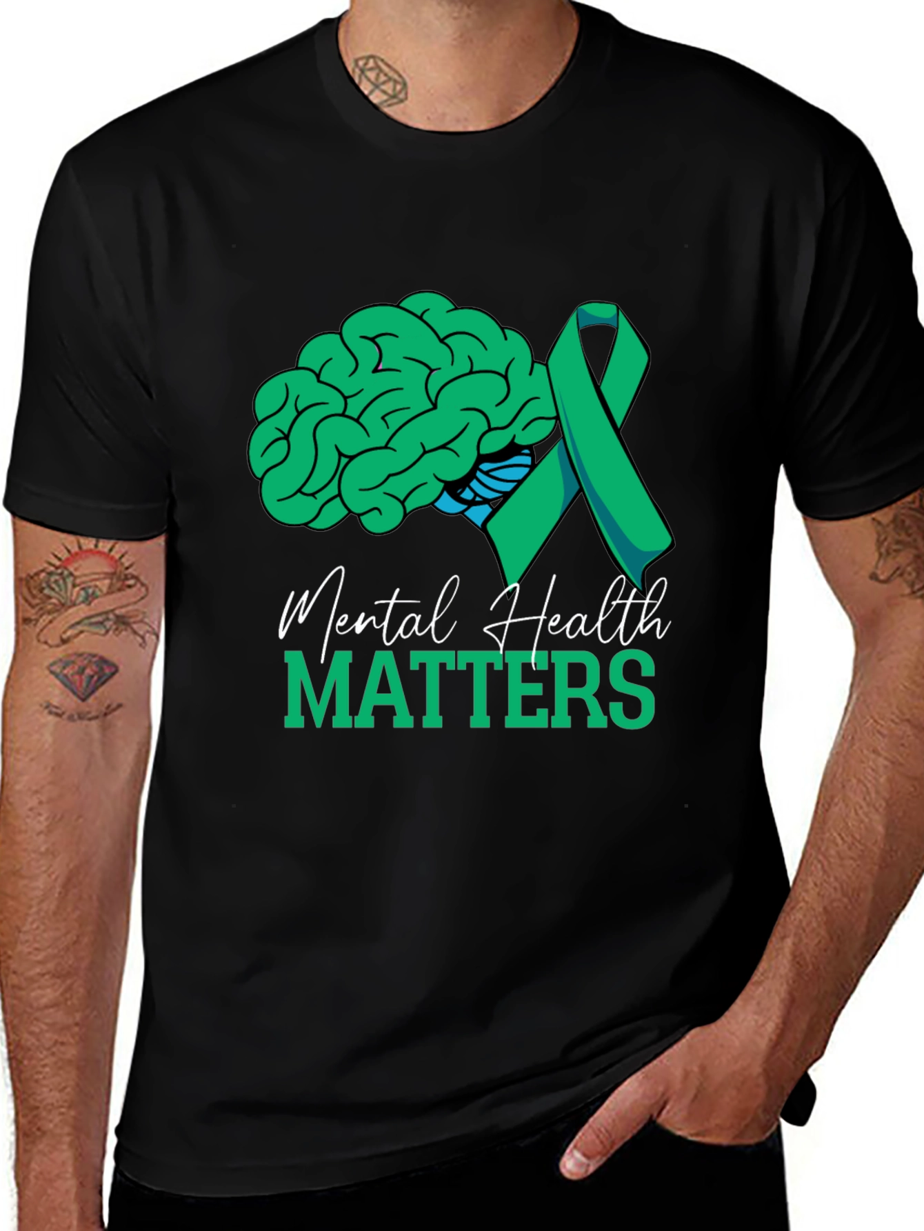 Variant 22 of Mental Health Matters Graphic Tee