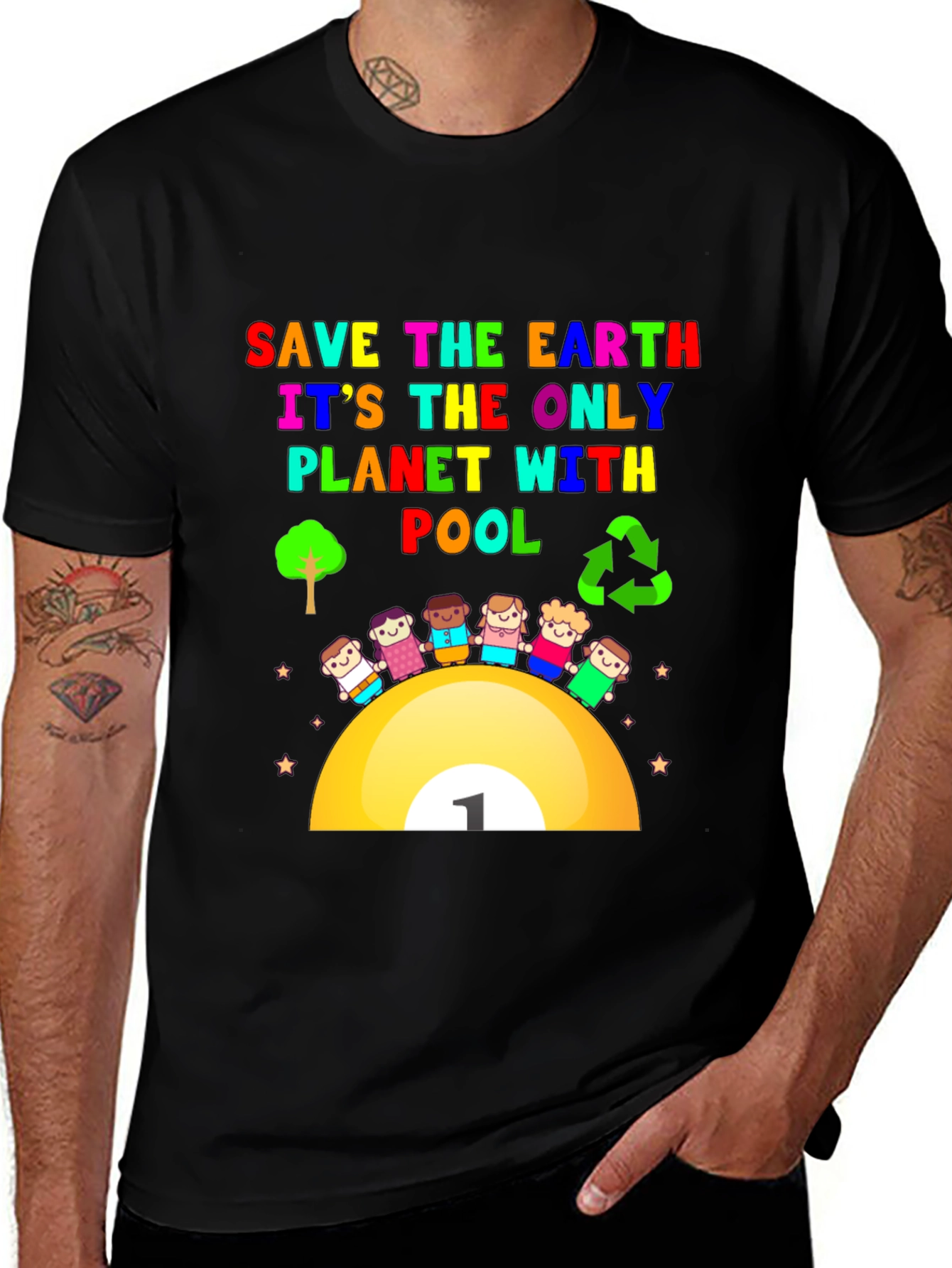 Variant 20 of Save the Earth Graphic Tee