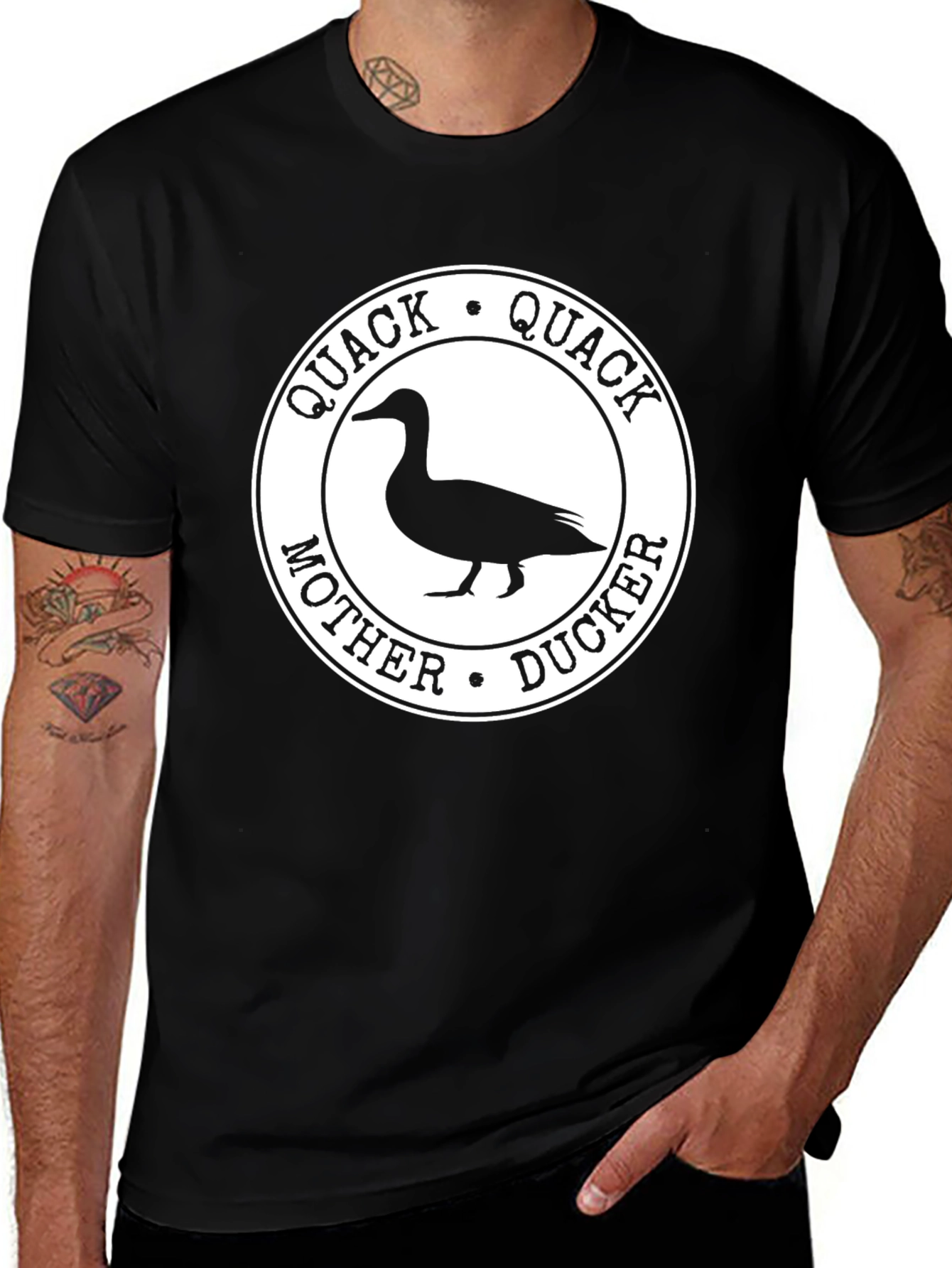 Variant 26 of Quack Mother Ducker T-Shirt