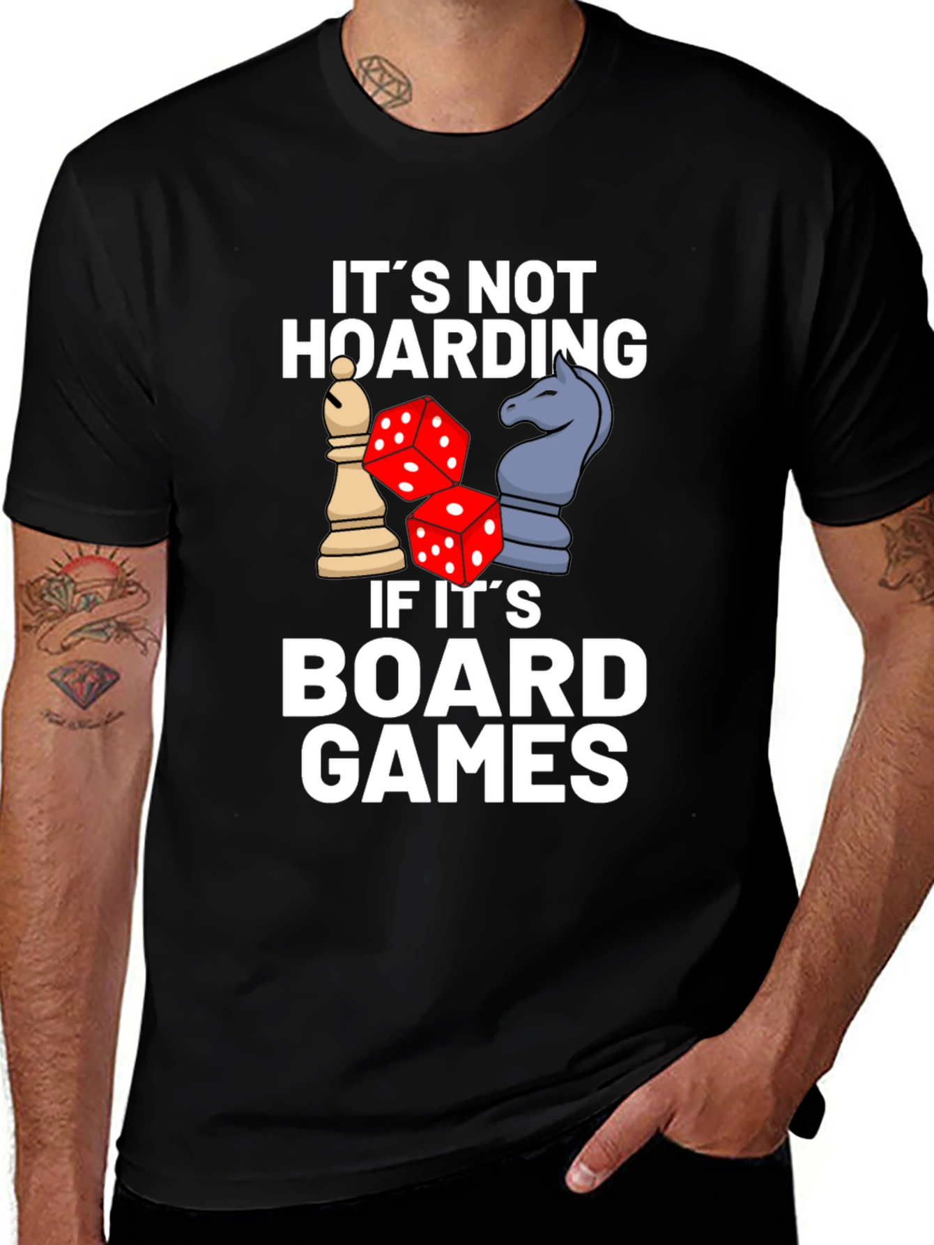 Variant 24 of It's Not Hoarding if It's Board Games T-Shirt