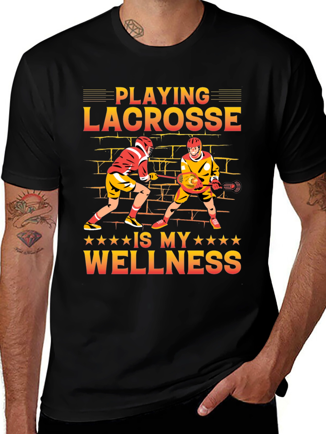 Variant 23 of Lacrosse Wellness Graphic Tee