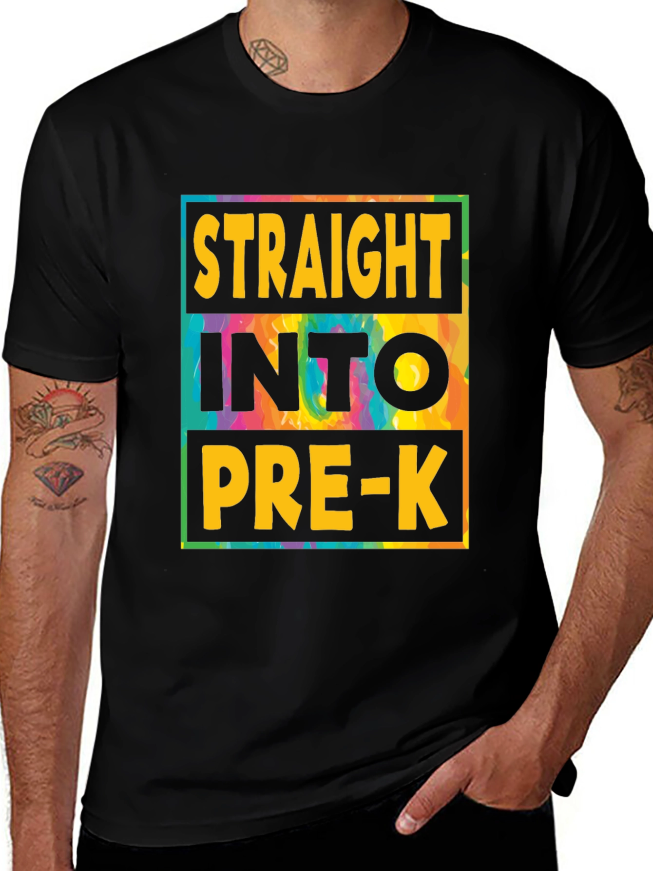 Straight Into Pre-K T-Shirt - Back to School