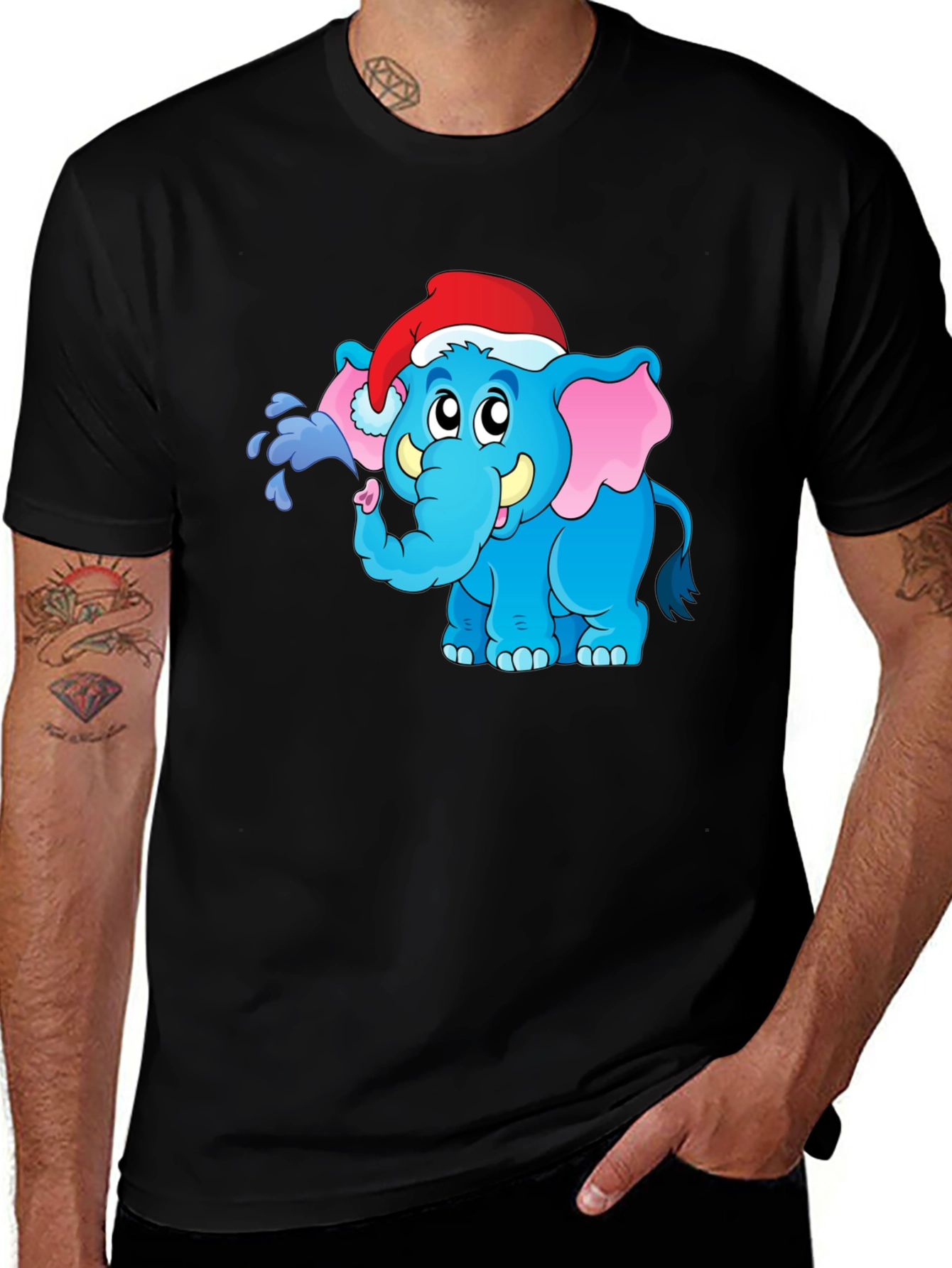 Variant 24 of Festive Elephant Tee