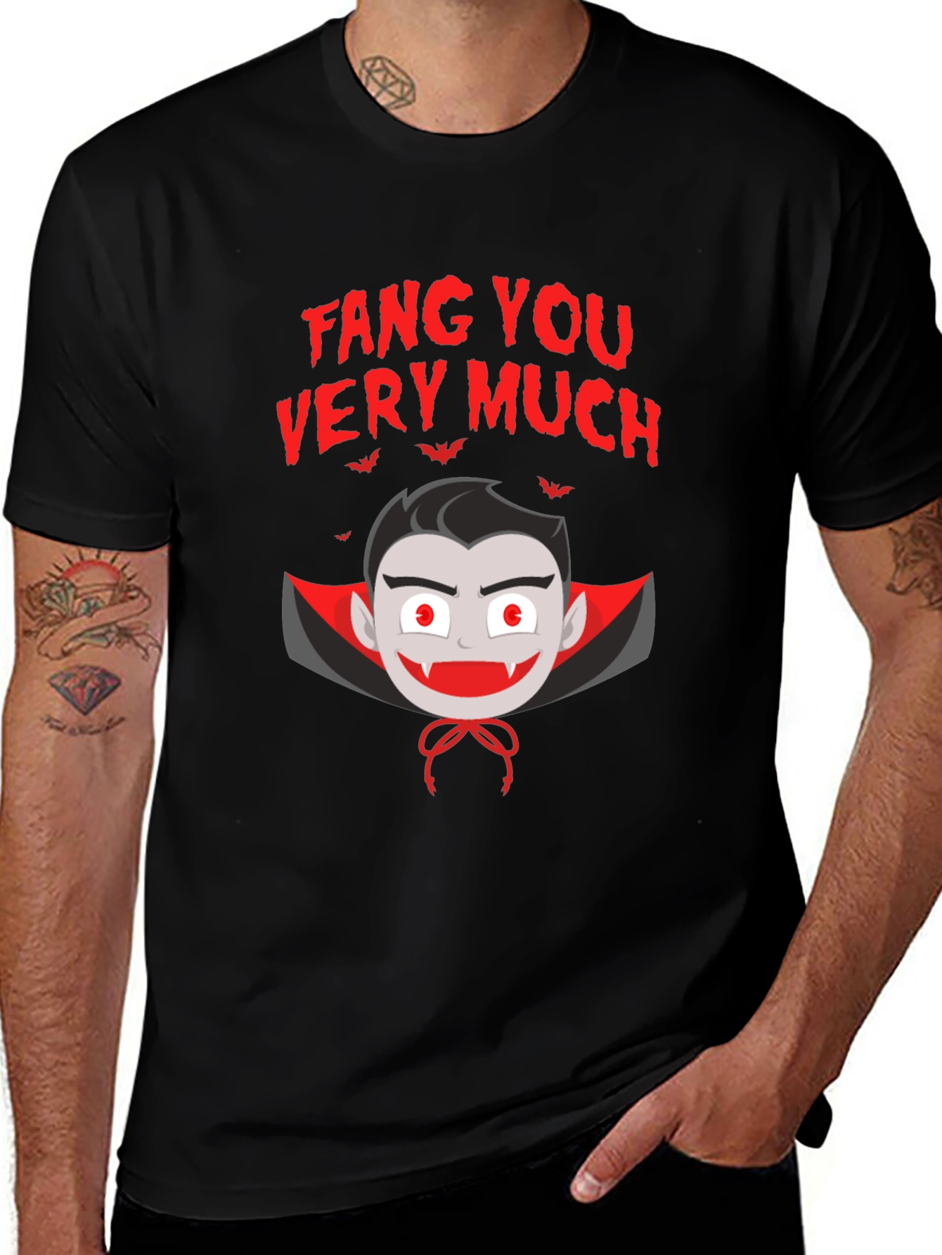 Variant 27 of Fang You Very Much Vampire T-Shirt