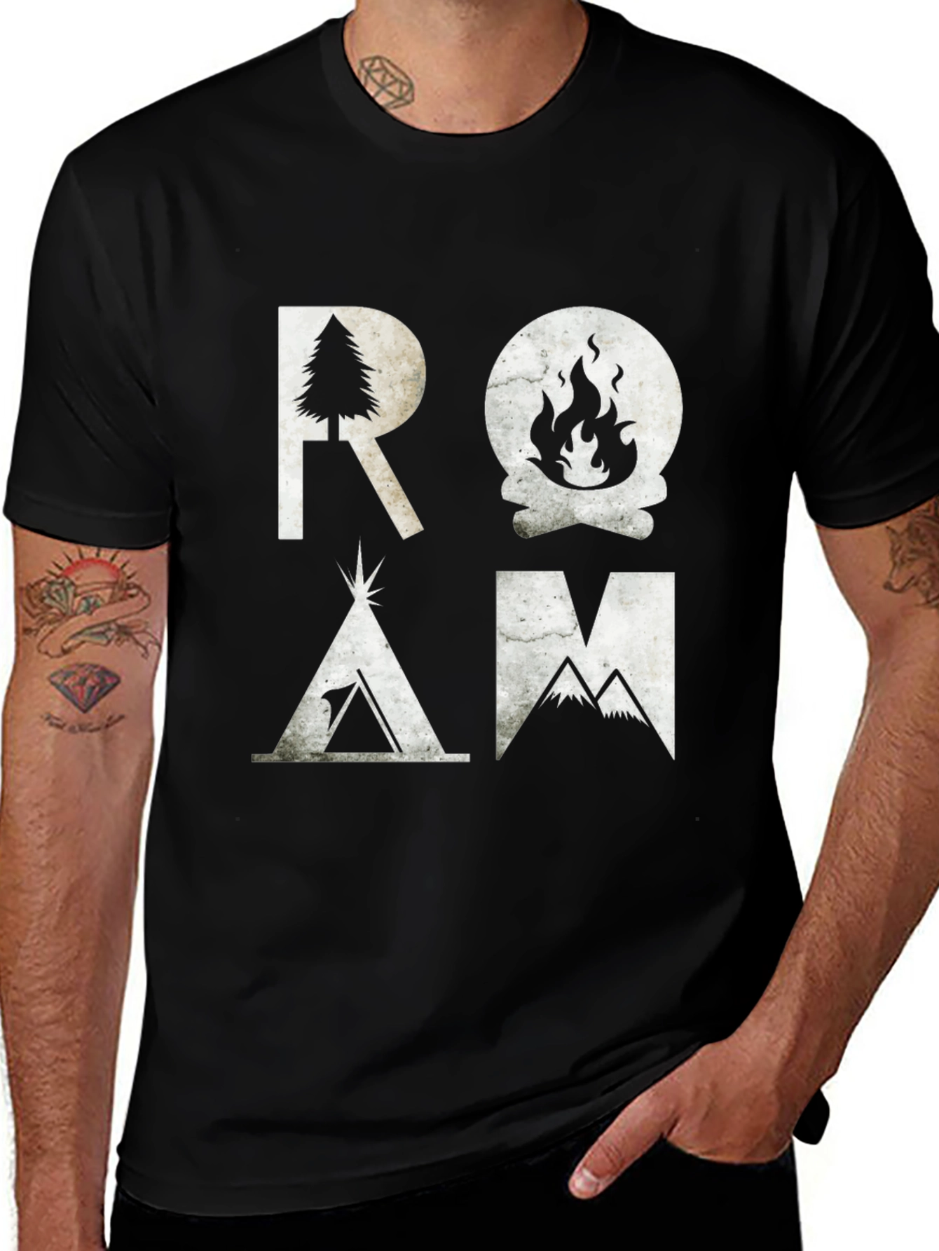 Roam Graphic T-Shirt - Outdoor Adventure Tee