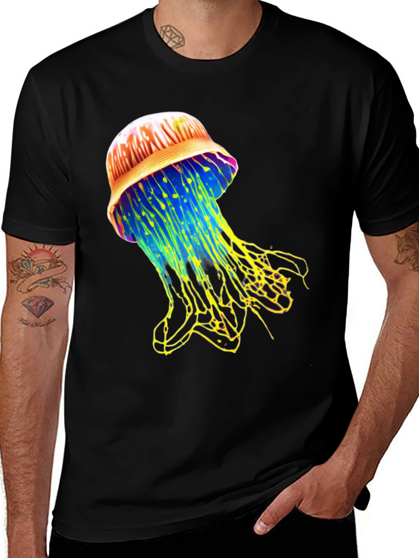 Variant 26 of Jellyfish Graphic Tee - Unique Design