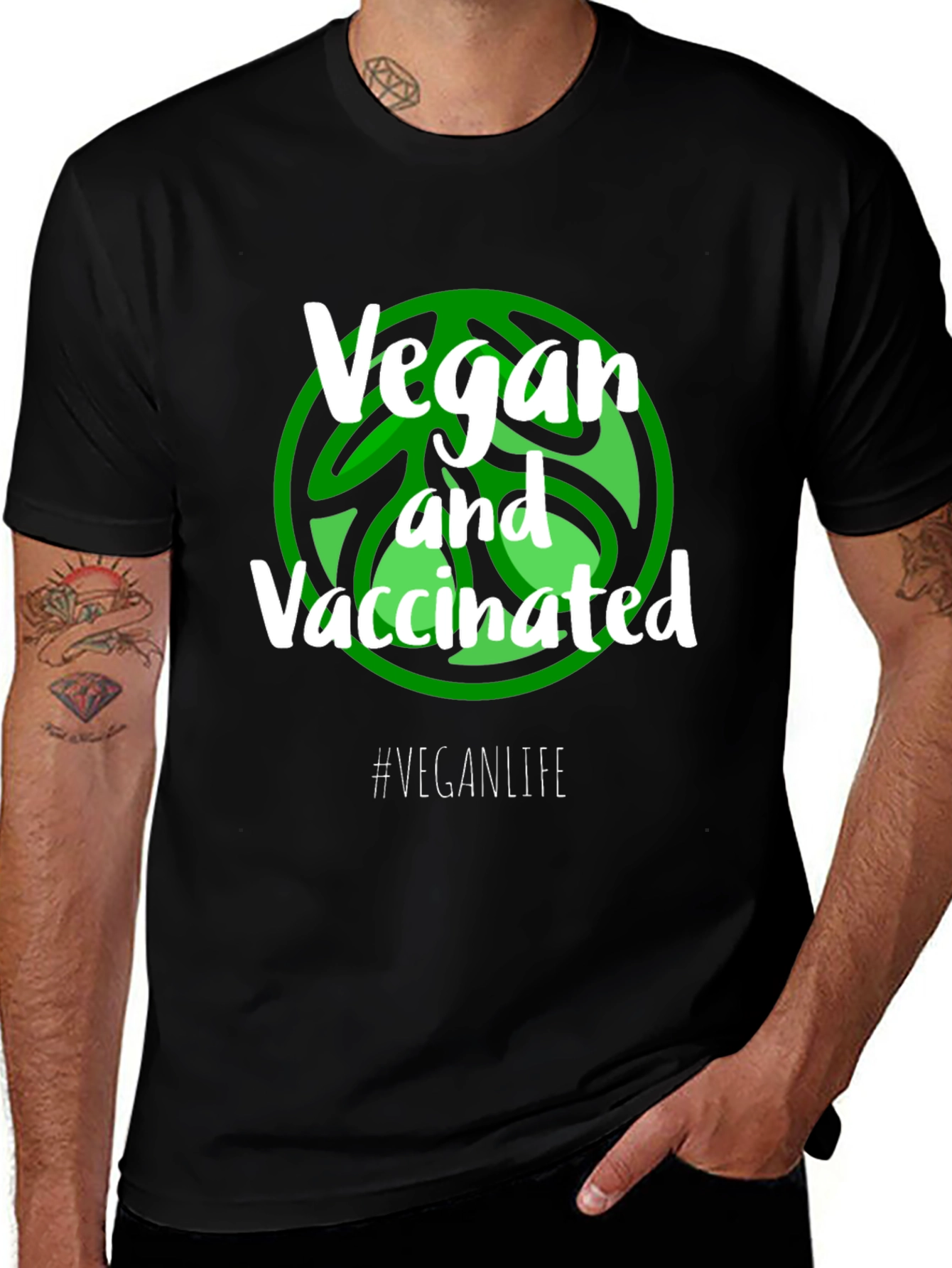 Vegan and Vaccinated T-Shirt