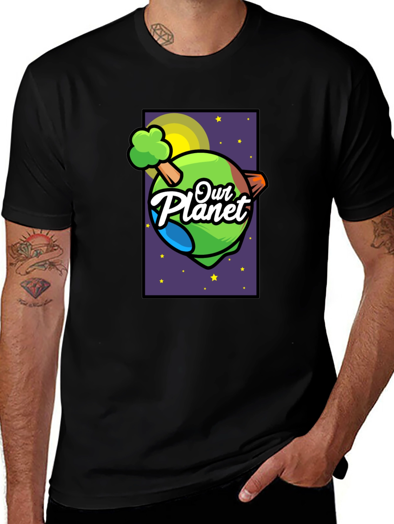 Variant 30 of Our Planet Graphic Tee - Earth Day T-Shirt