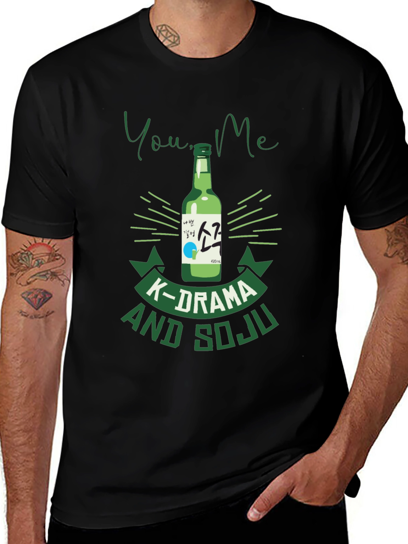 K-Drama & Soju Graphic Tee
