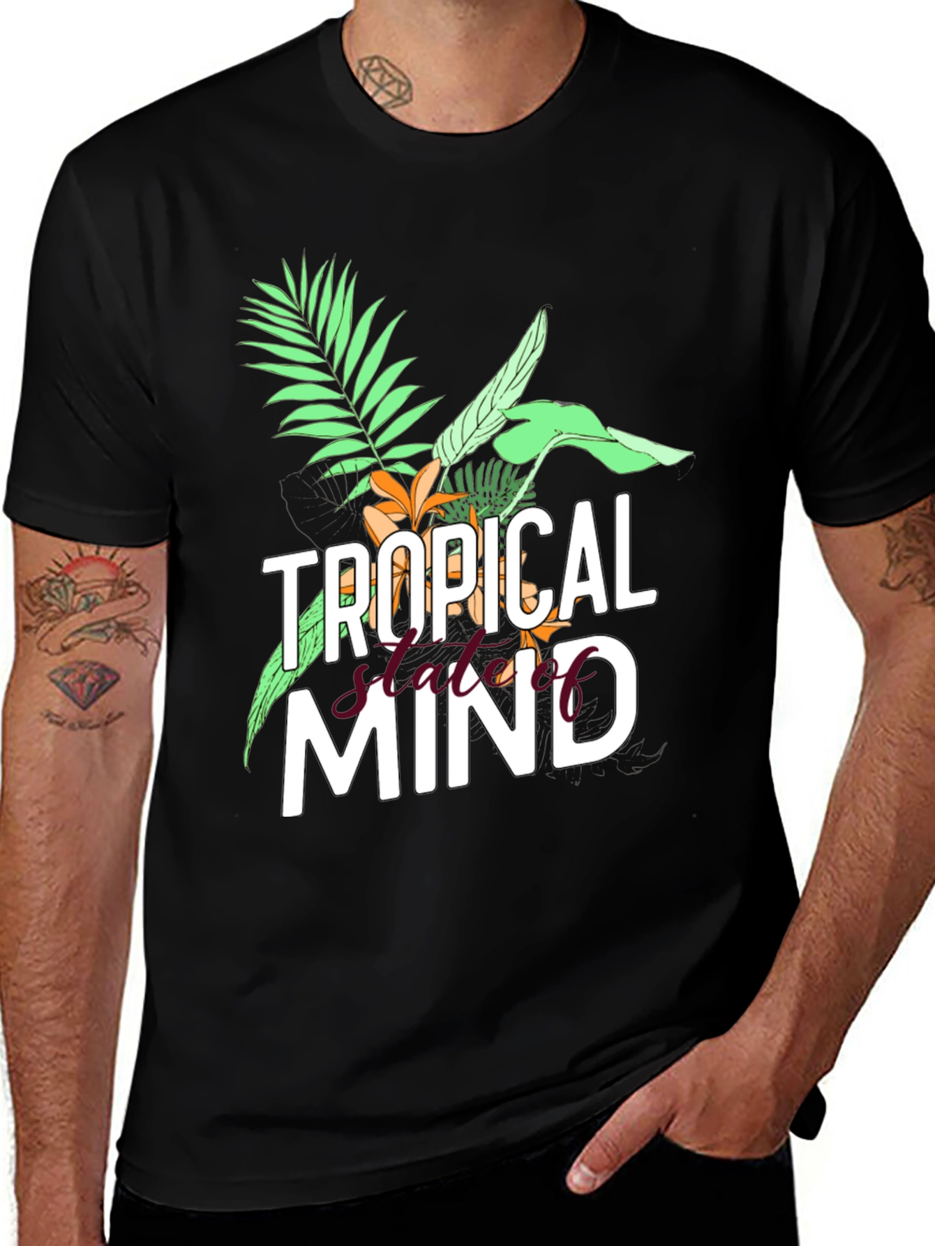 Variant 13 of Tropical State of Mind Graphic T-Shirt