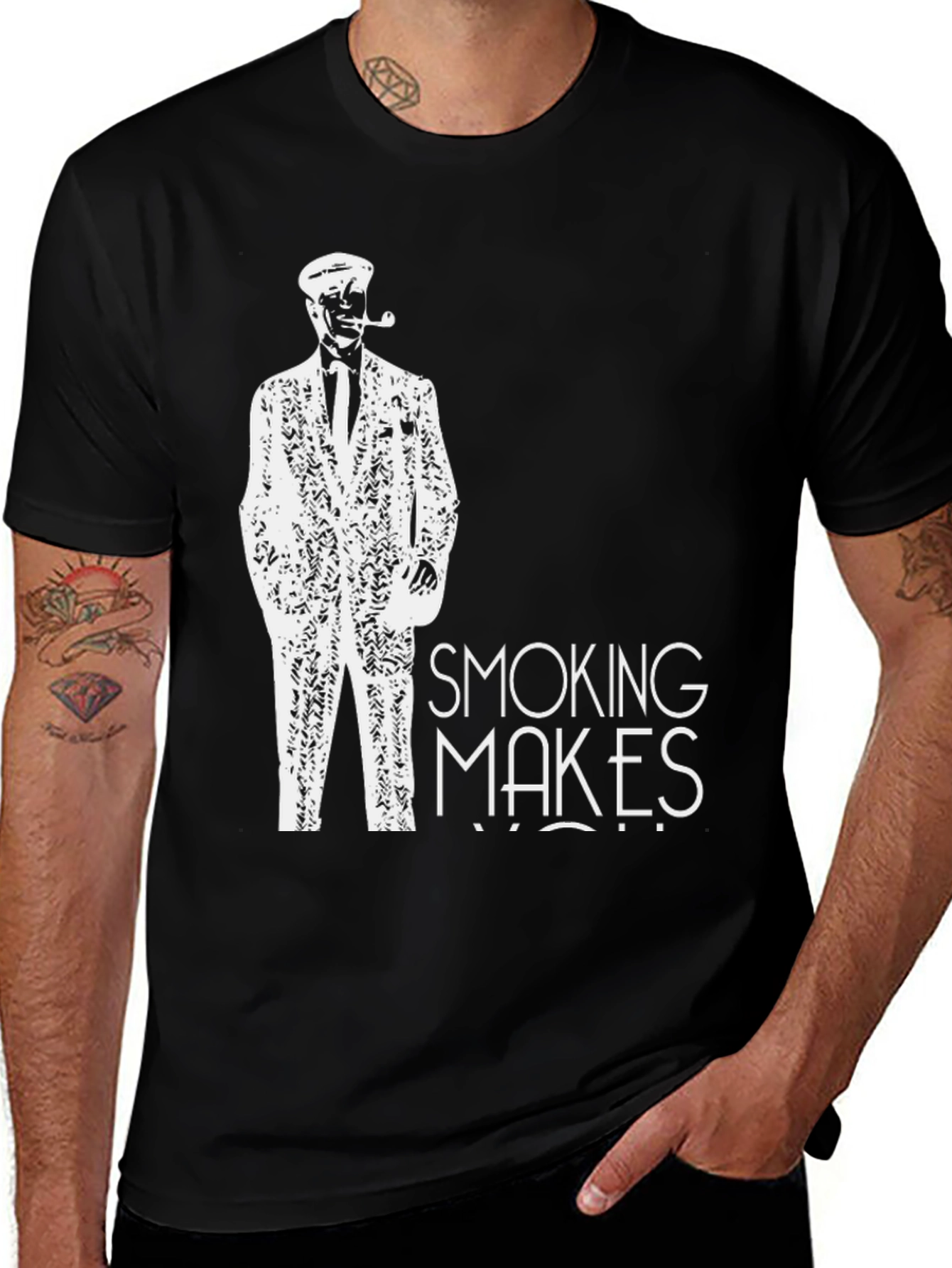 Variant 5 of Smoking Makes You Look Cool T-Shirt