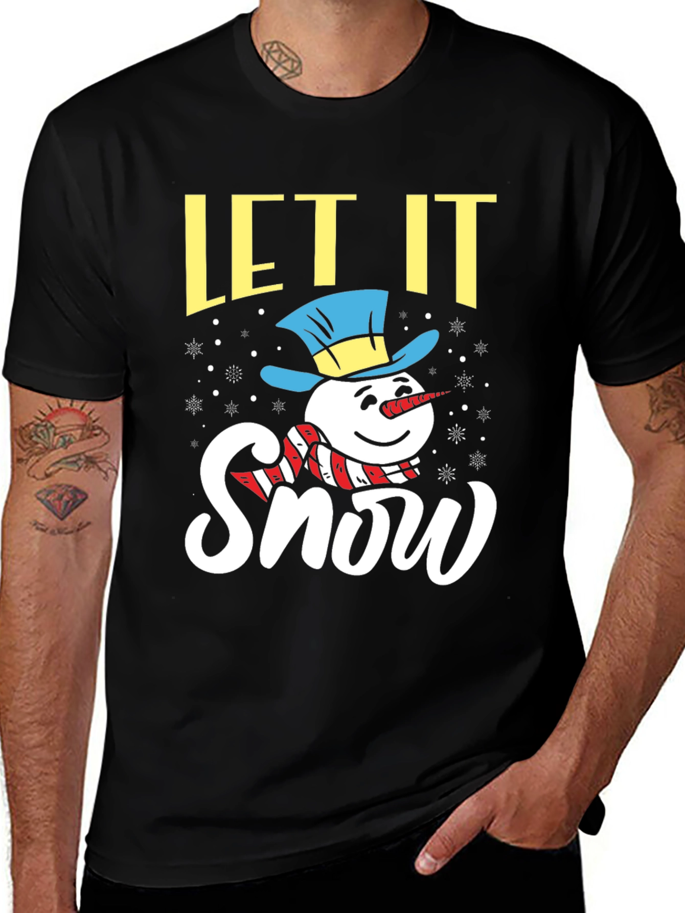 Festive Snowman T-Shirt