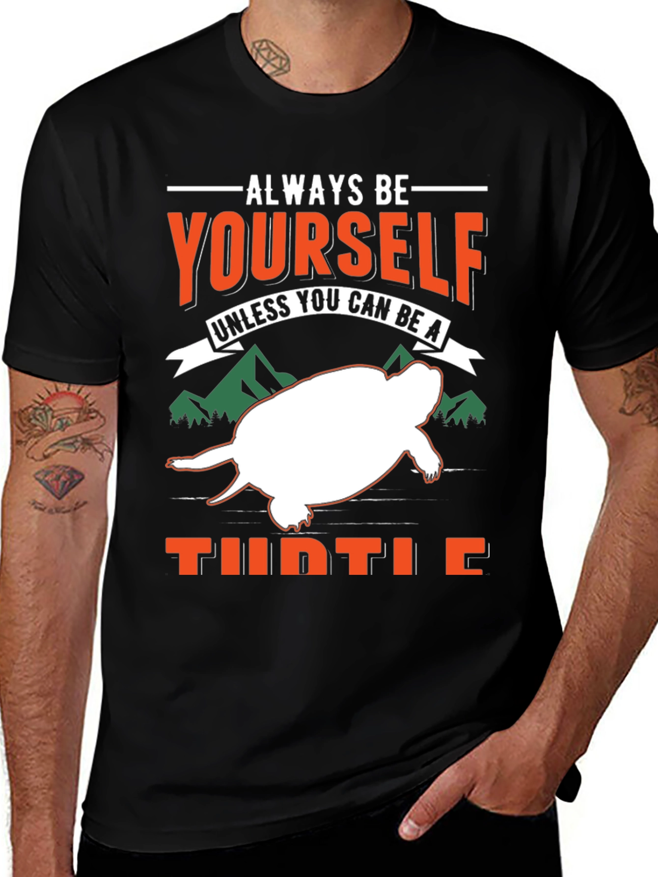 Variant 8 of Always Be Yourself Unless Turtle T-Shirt