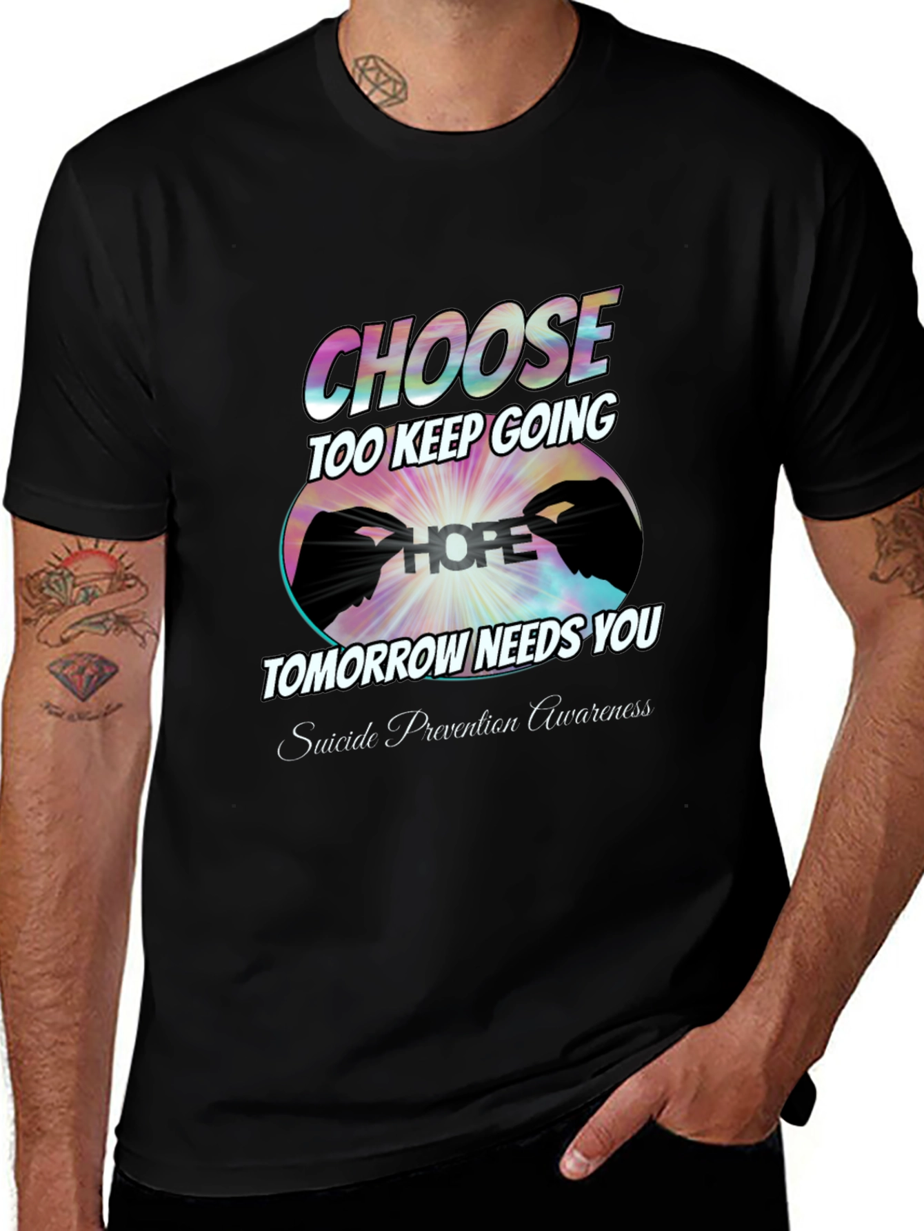Variant 20 of Choose Hope Suicide Awareness Tee