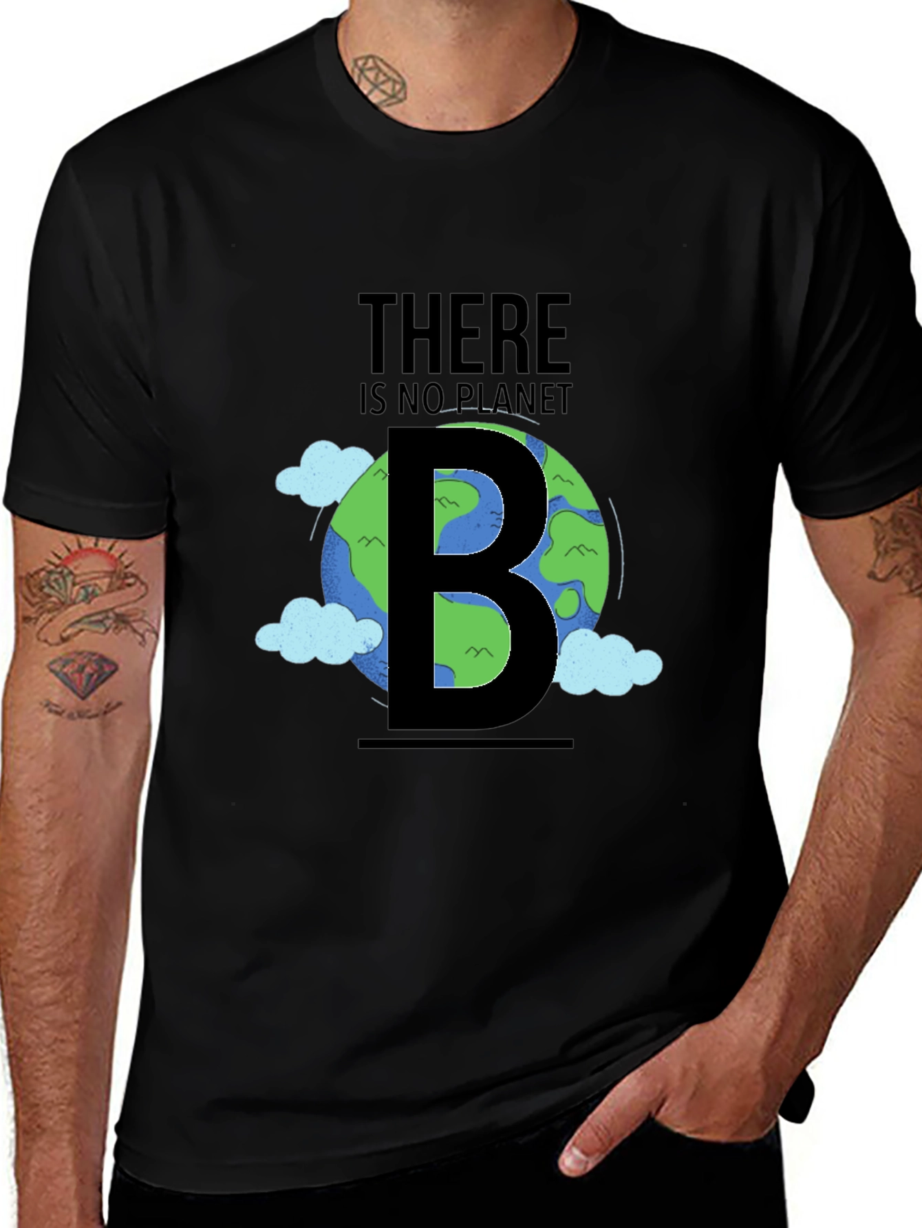 Variant 23 of No Planet B Earth Graphic Tee