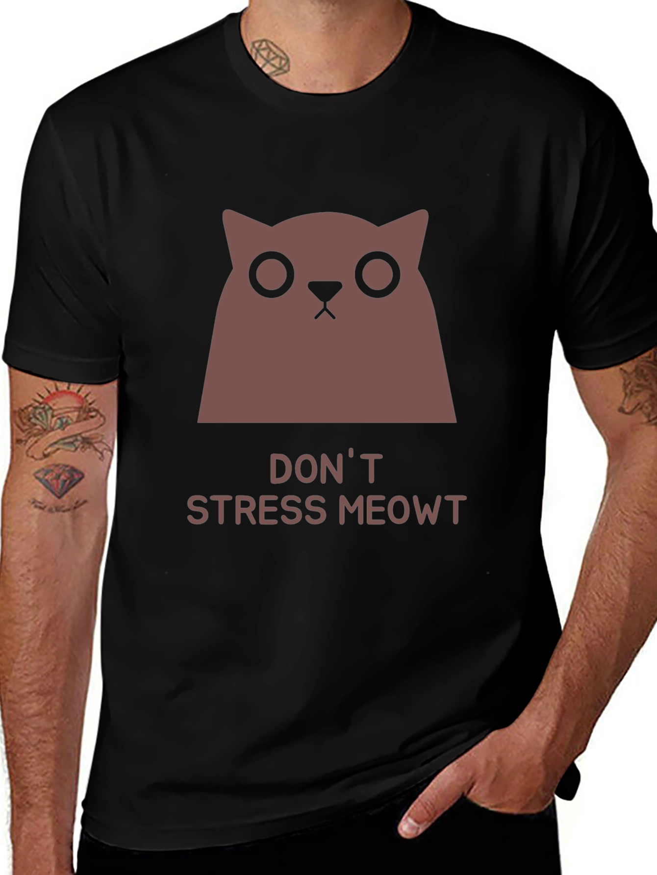 Variant 23 of Don't Stress Meowt T-Shirt