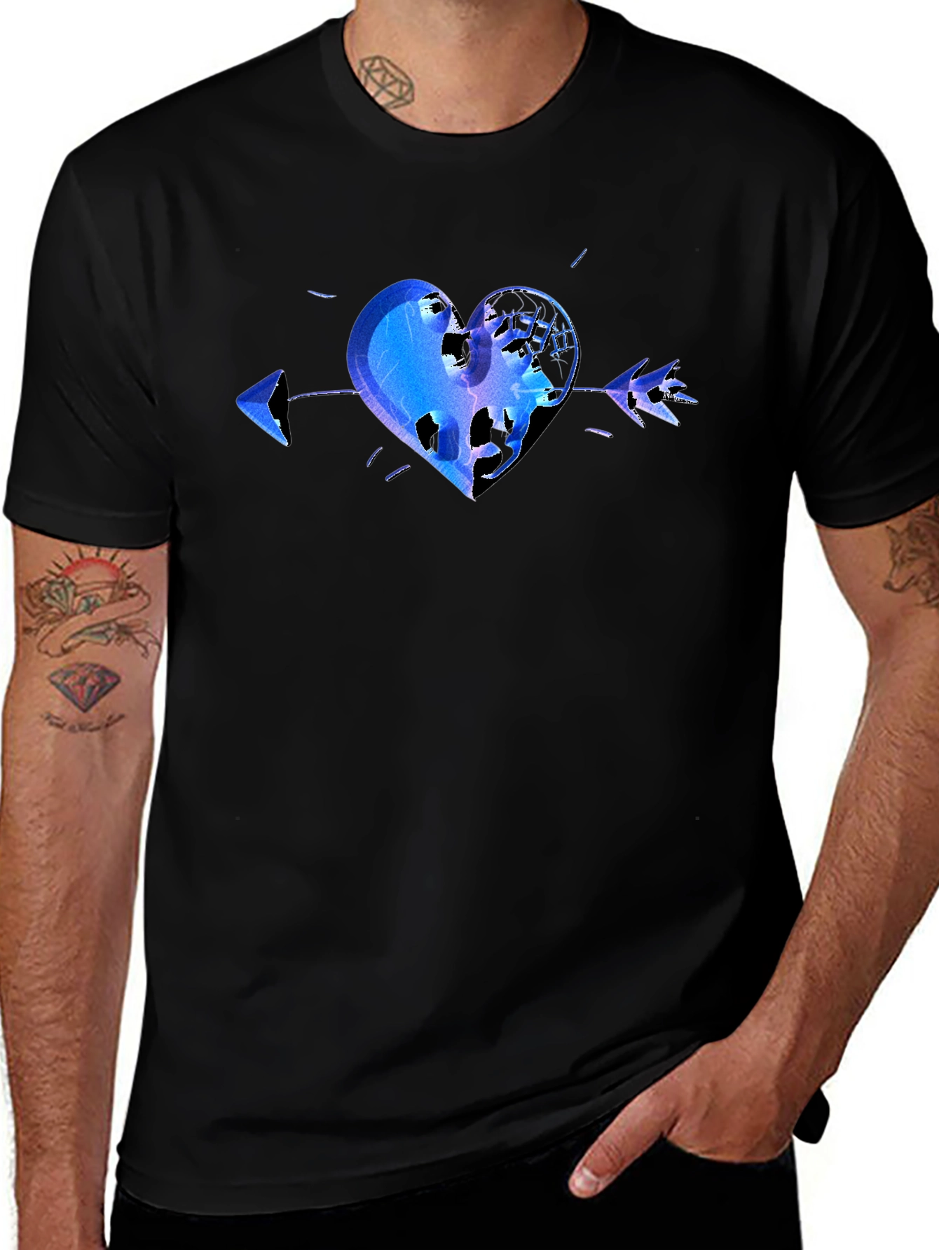 Broken Heart Arrow T-Shirt