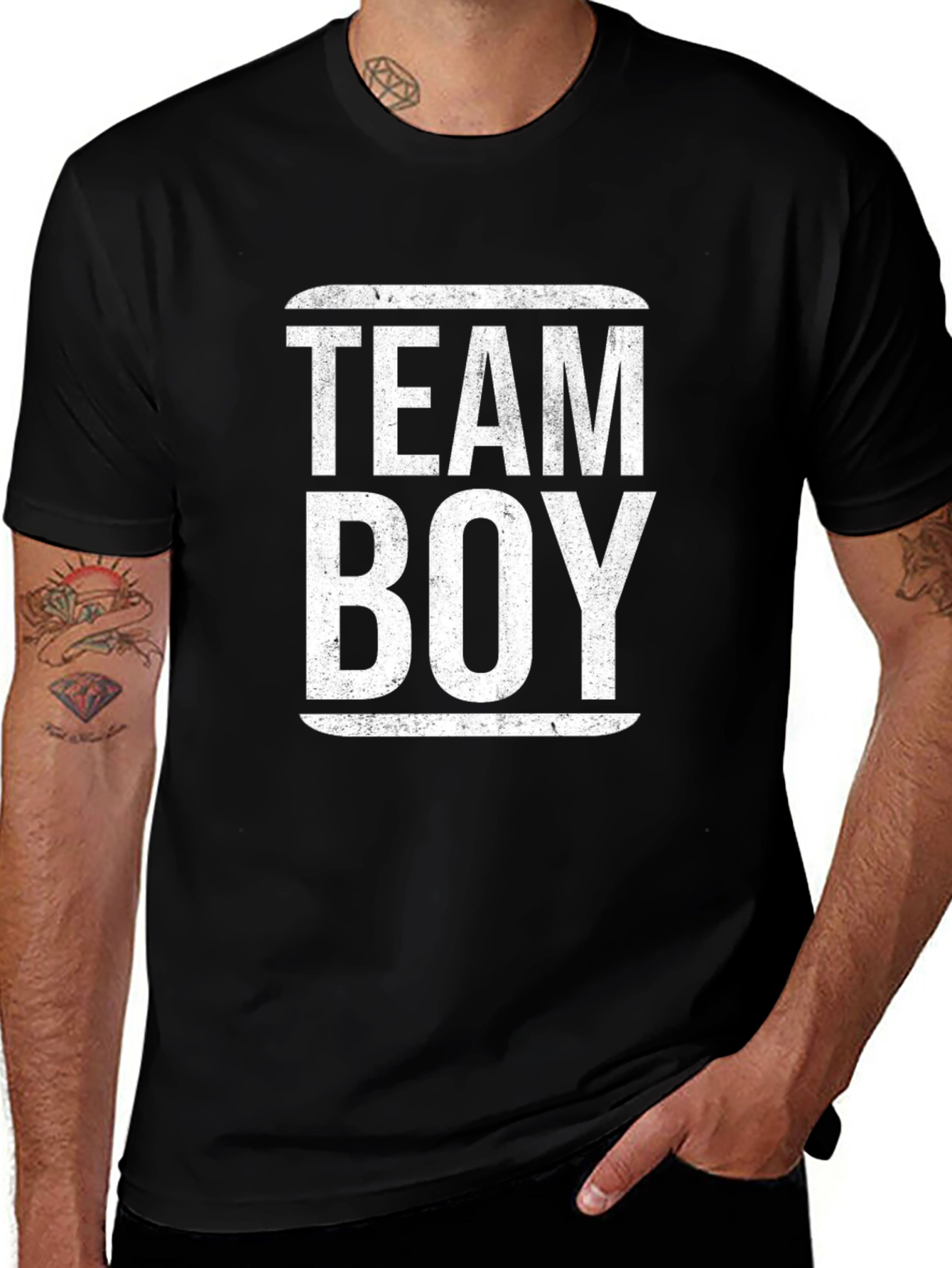 Team Boy T-Shirt - Baby Shower Gender Reveal