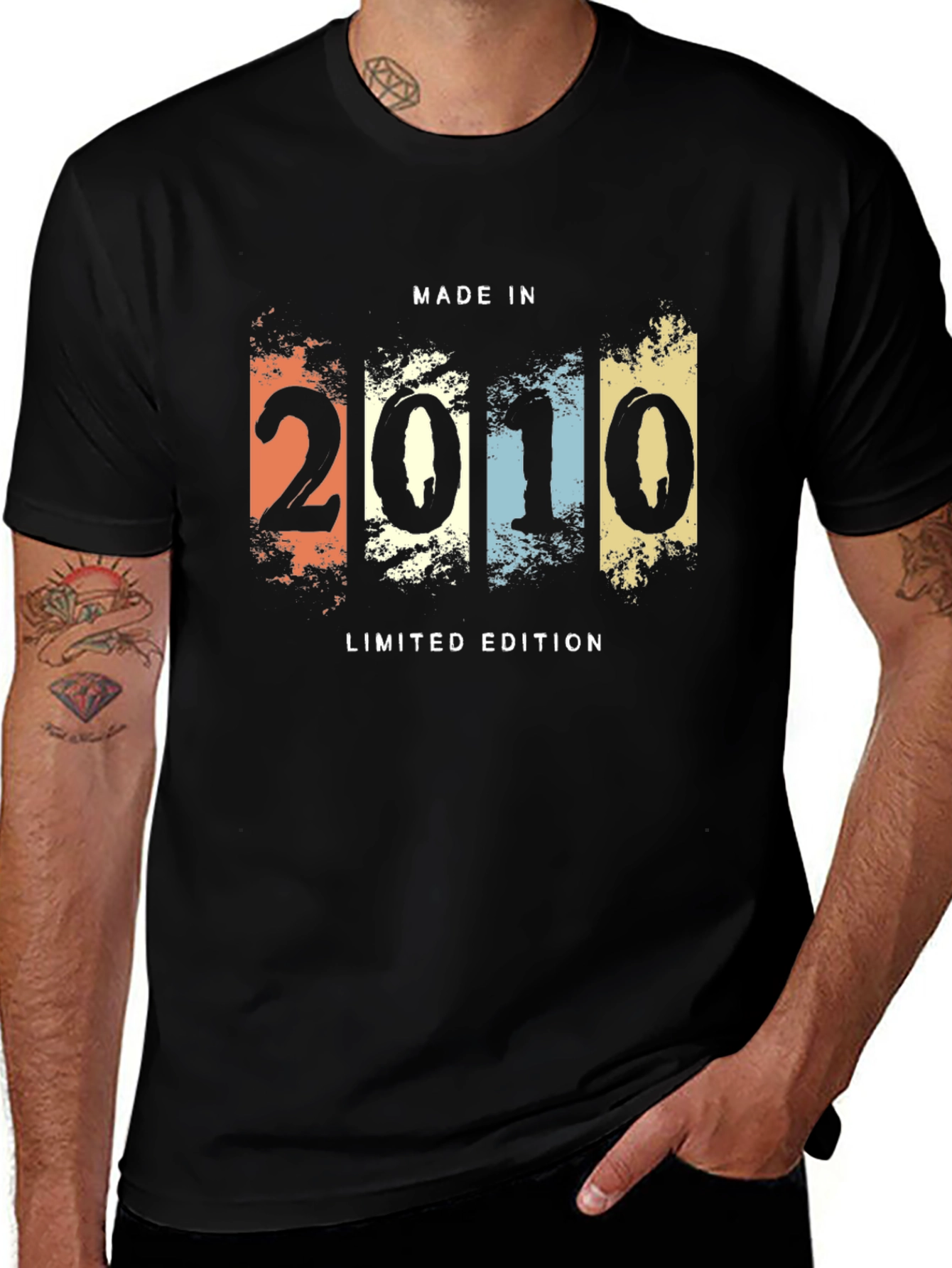 Made in 2010 Limited Edition Black T-Shirt