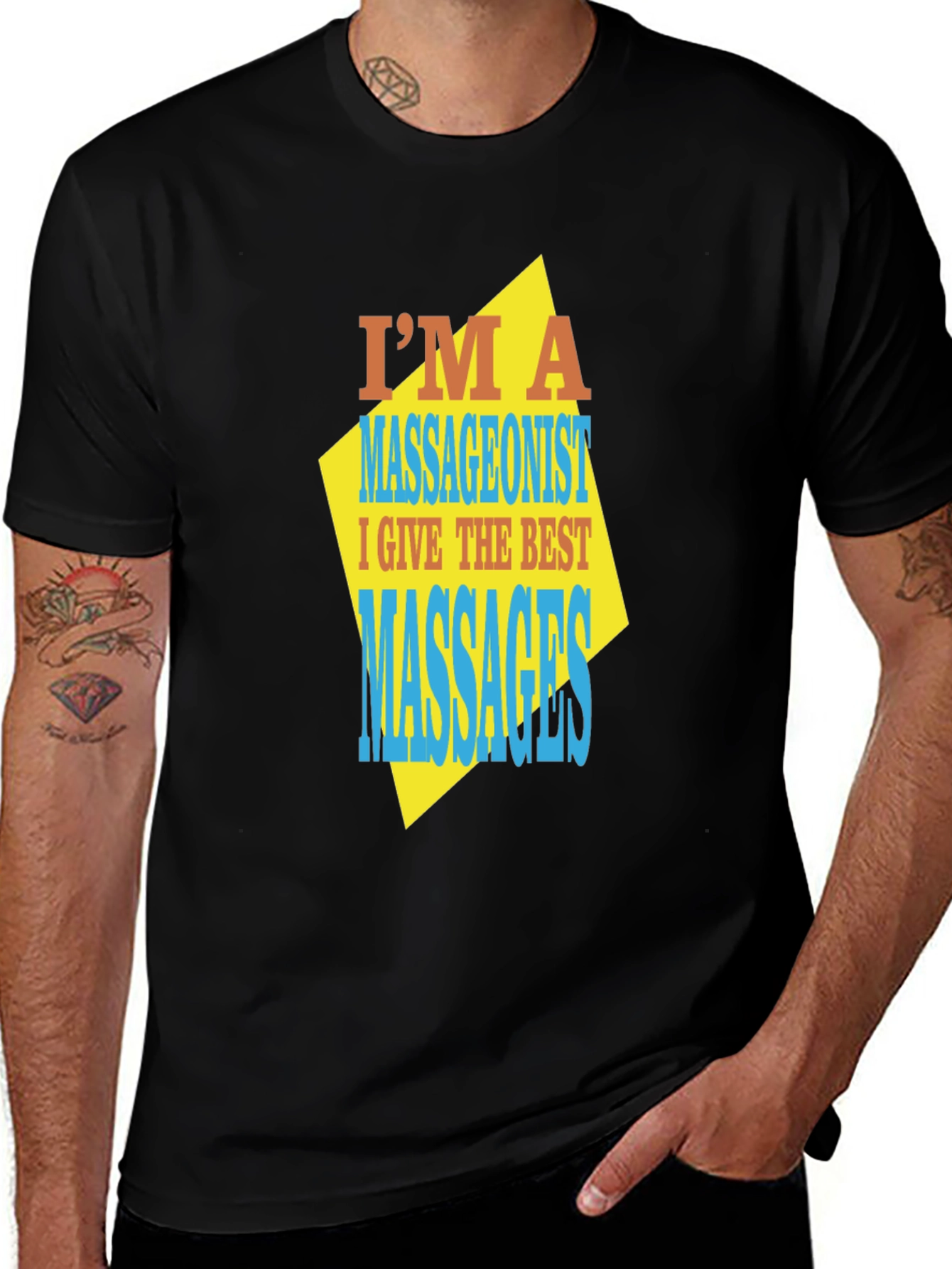 Variant 4 of Massage Therapist T-Shirt - Funny Massage Expert Tee