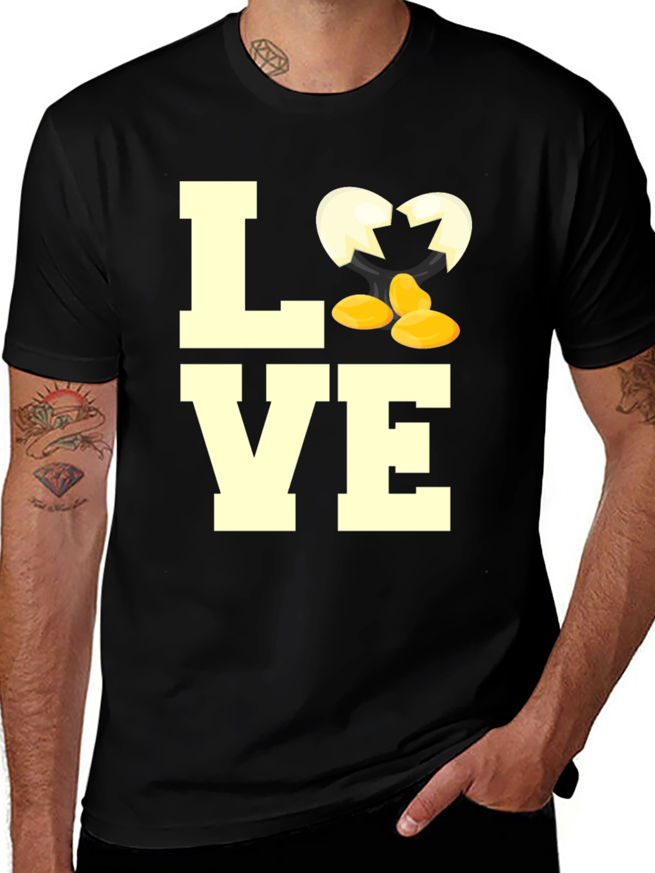 Variant 8 of Love Eggs T-Shirt, Cute Easter Apparel